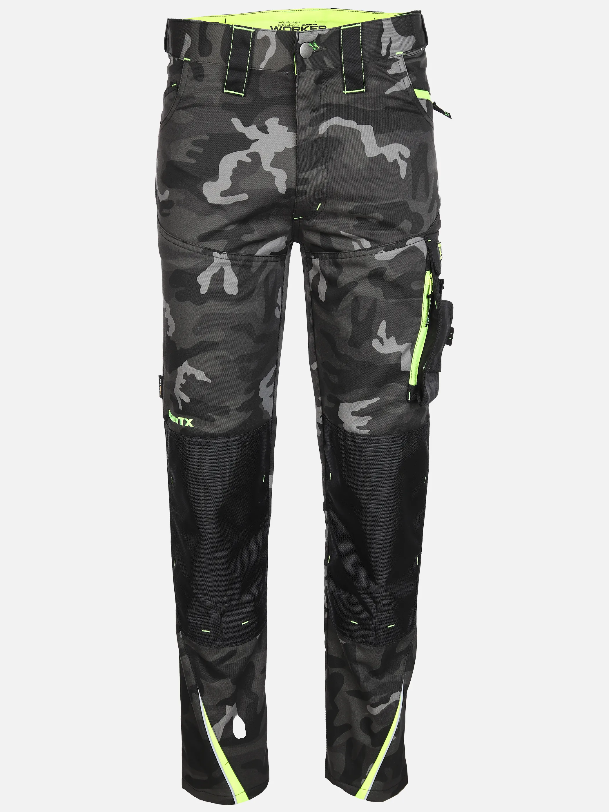 Worker He. Berufshose Neon Grau 828782 CAMOU/YELL 1 Worker He. Berufshose Neon Grau 828782 CAMOU/YELL 1