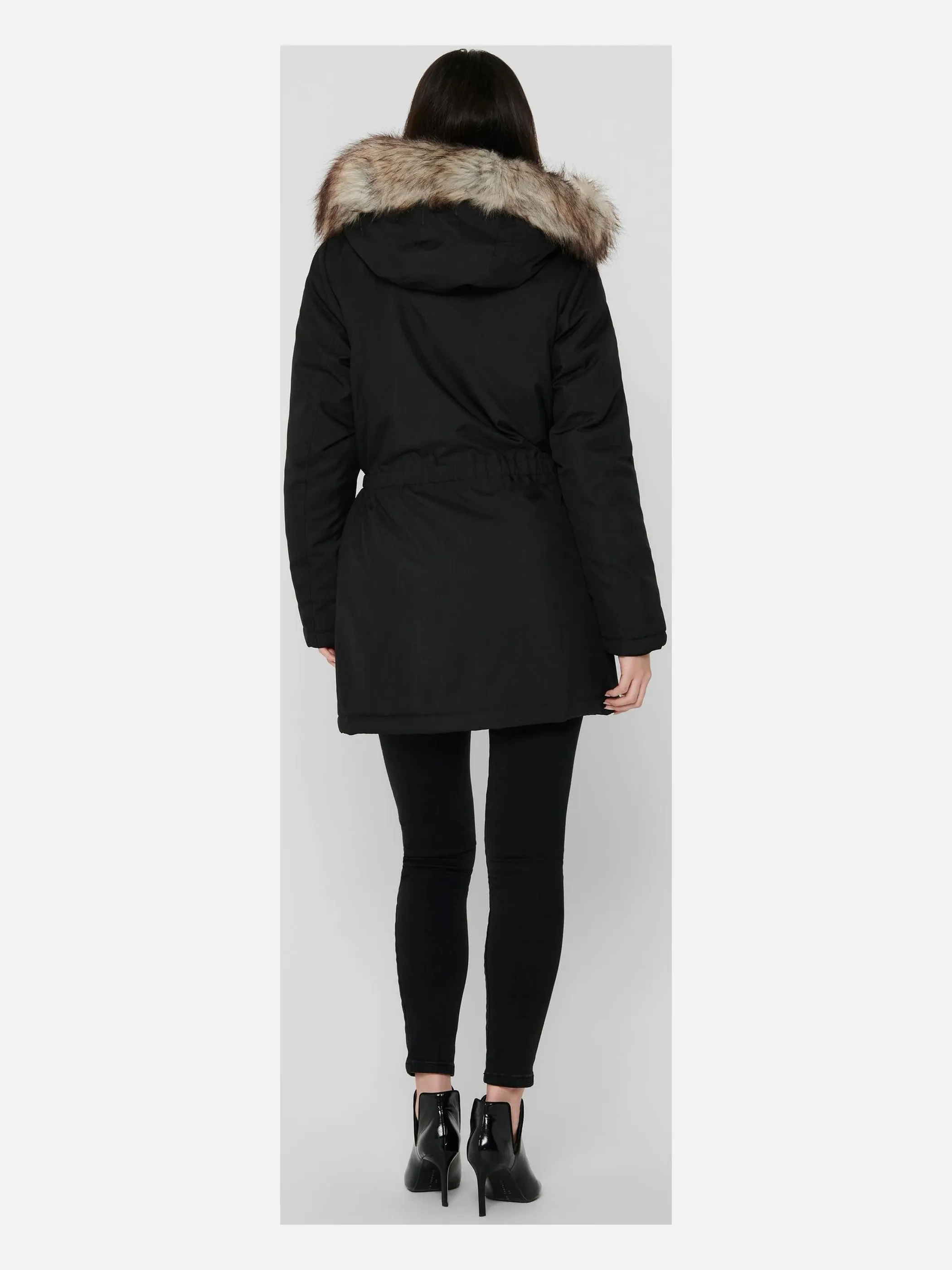 Only 15213755 ONLIRIS FUR WINTER PA Schwarz 837433 177911004 5