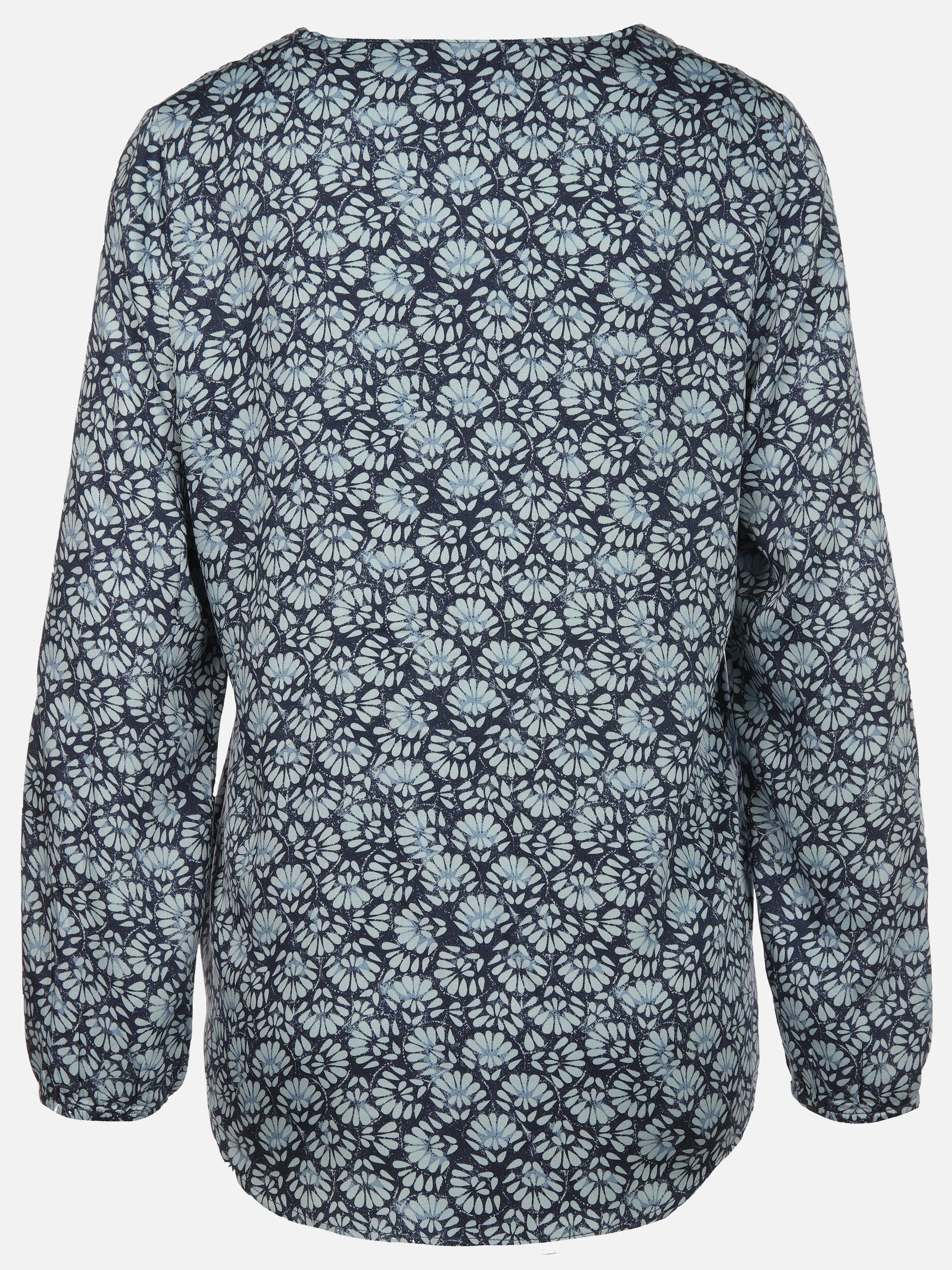 Lisa Tossa Da-Bluse m. Muster Blau 913320 BLUE 2