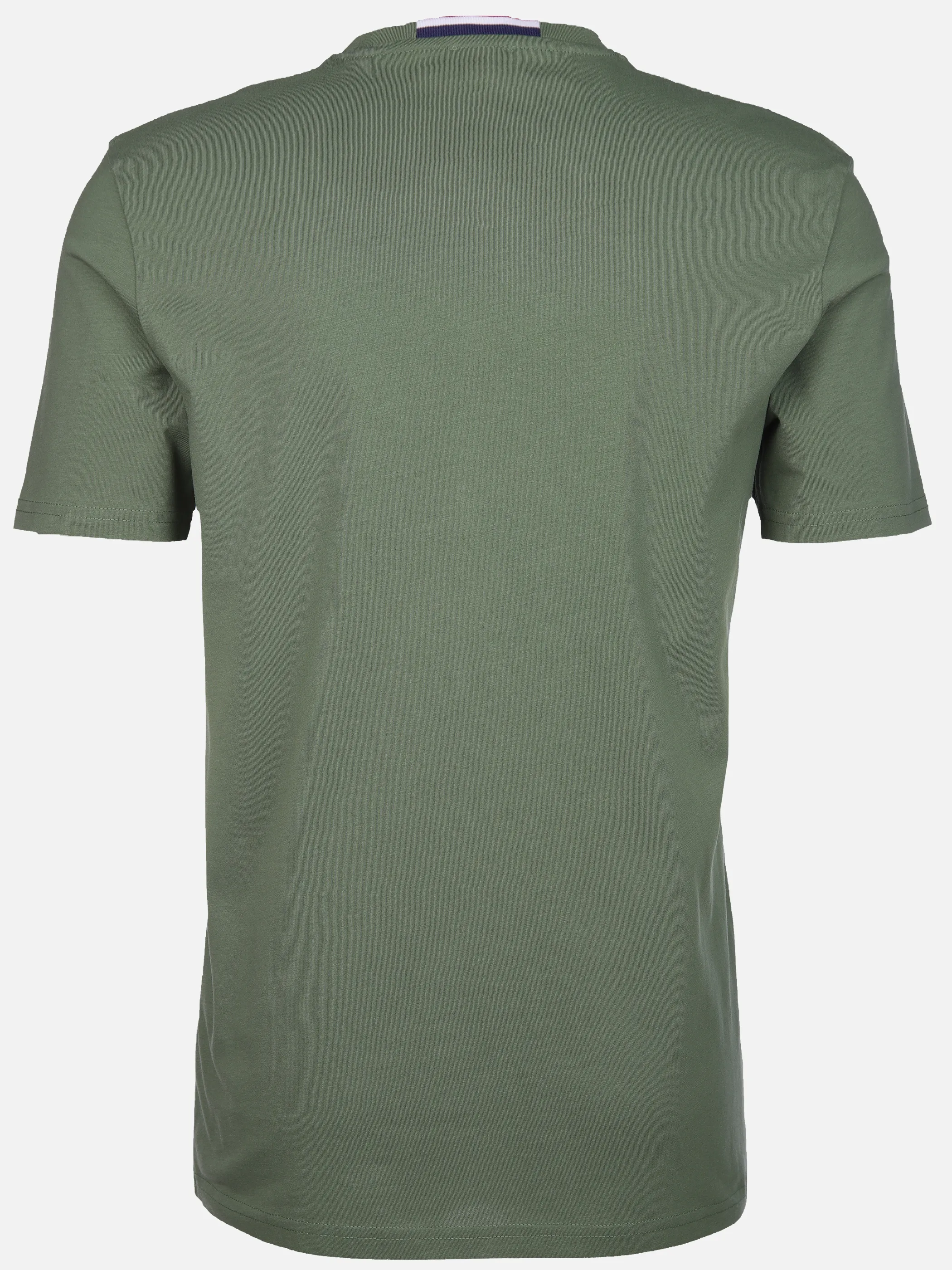 U.S. Polo Assn. He. T-Shirt 1/2 Arm Logostickerei Oliv 882065 KH 2