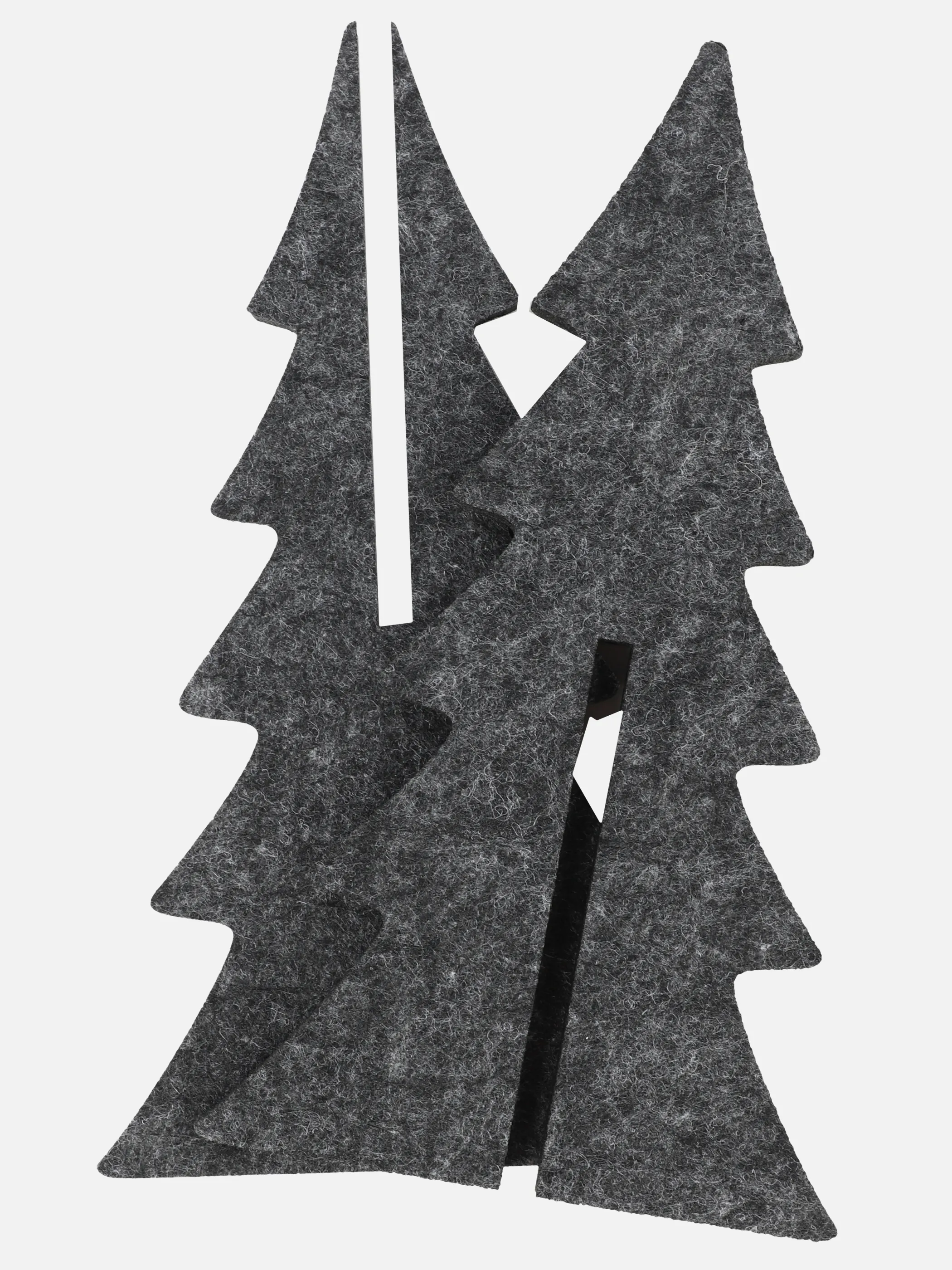 Boltze Baum Dekoaufsteller Felty 22cm Grau 916573 GRAU 2