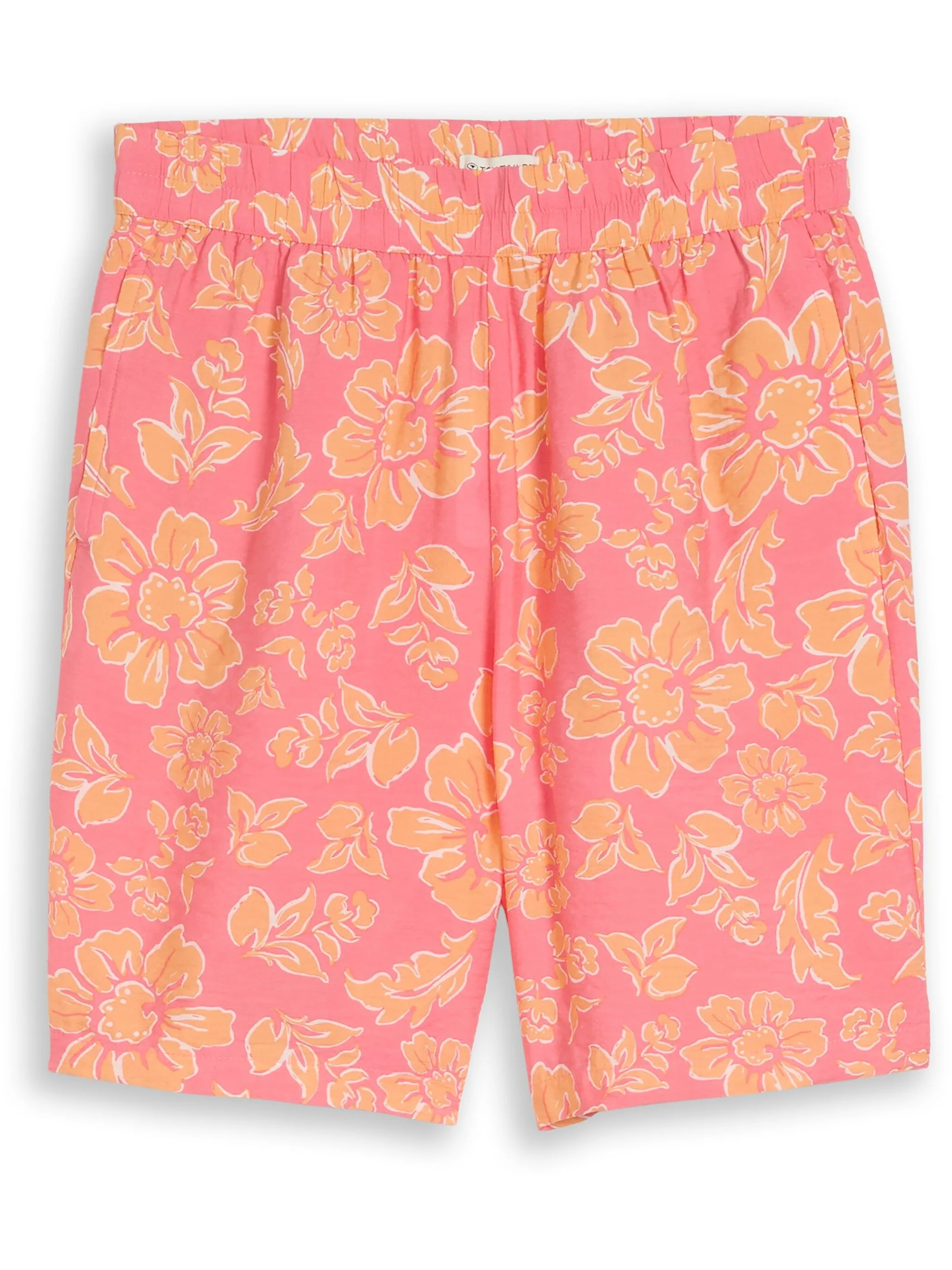 Tom Tailor 1052110 loose fit bermuda pants Pink 926013 40255 5