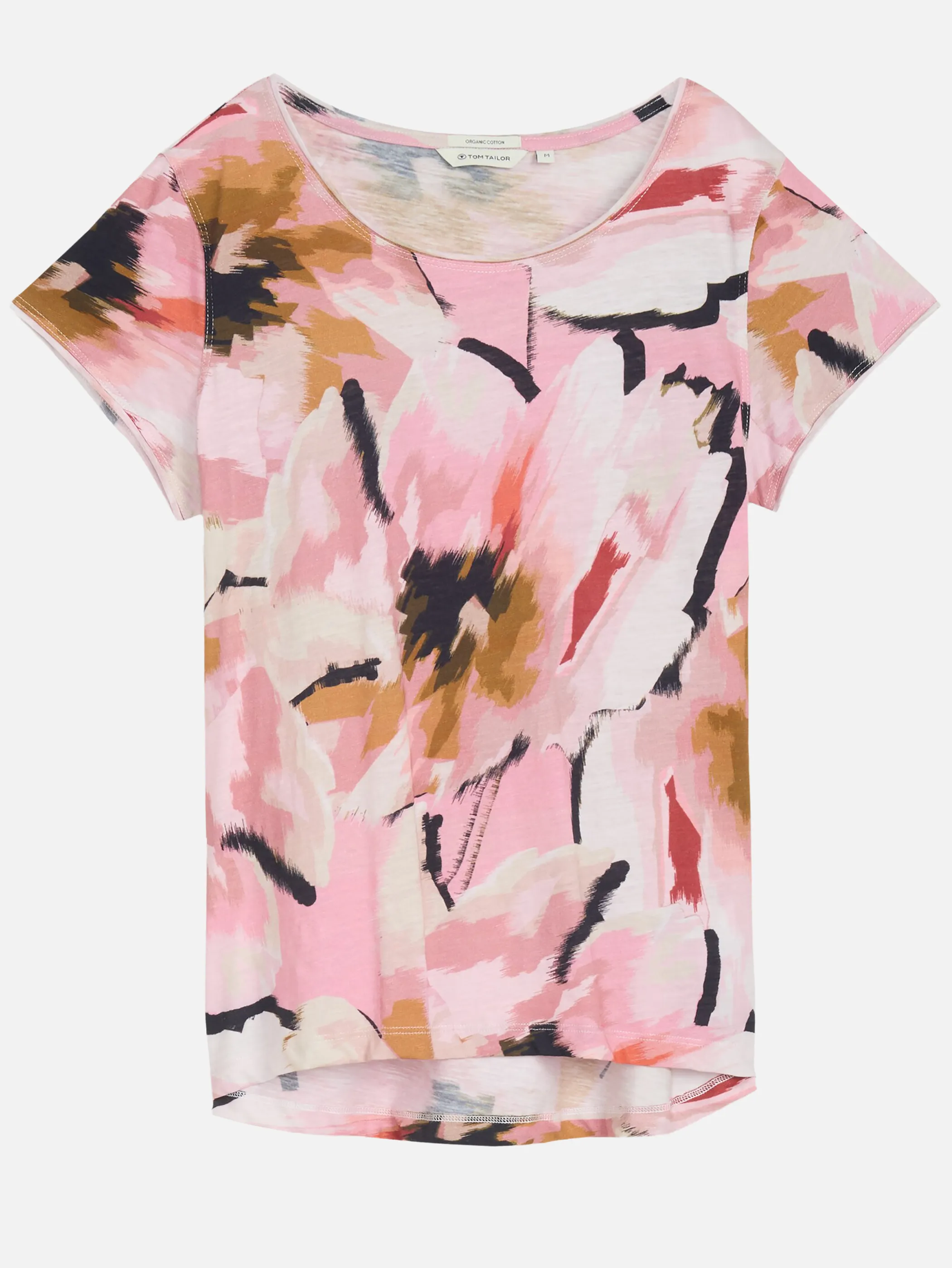 Tom Tailor 1050423 NOS T-shirt slub jersey wide crew Bunt 922033 39736 3