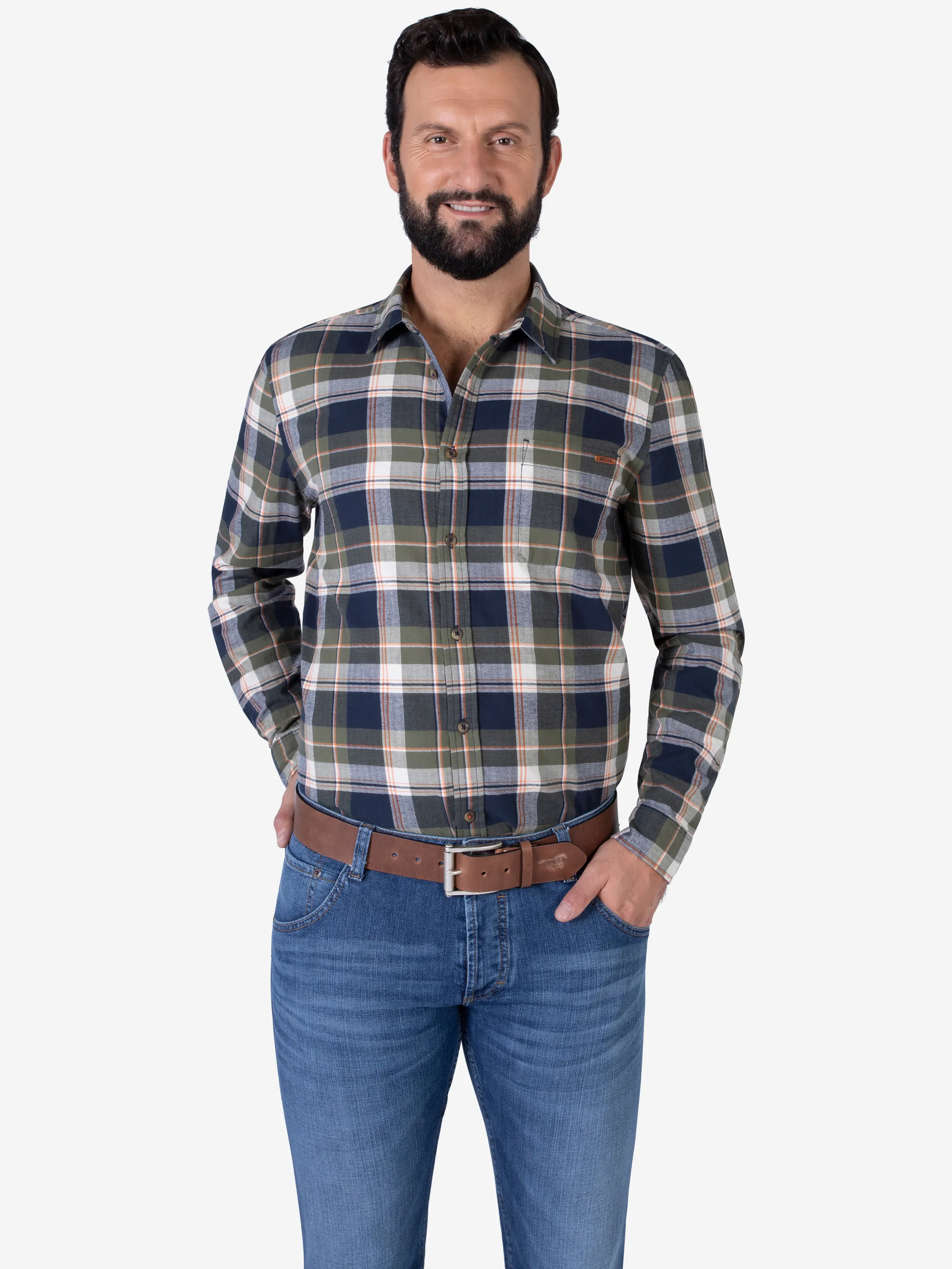 Mustang MG2020L12 45 mm Ledergürtel Q. Beige 917585 0660 4 Mustang MG2020L12 45 mm Ledergürtel Q. Beige 917585 0660 4