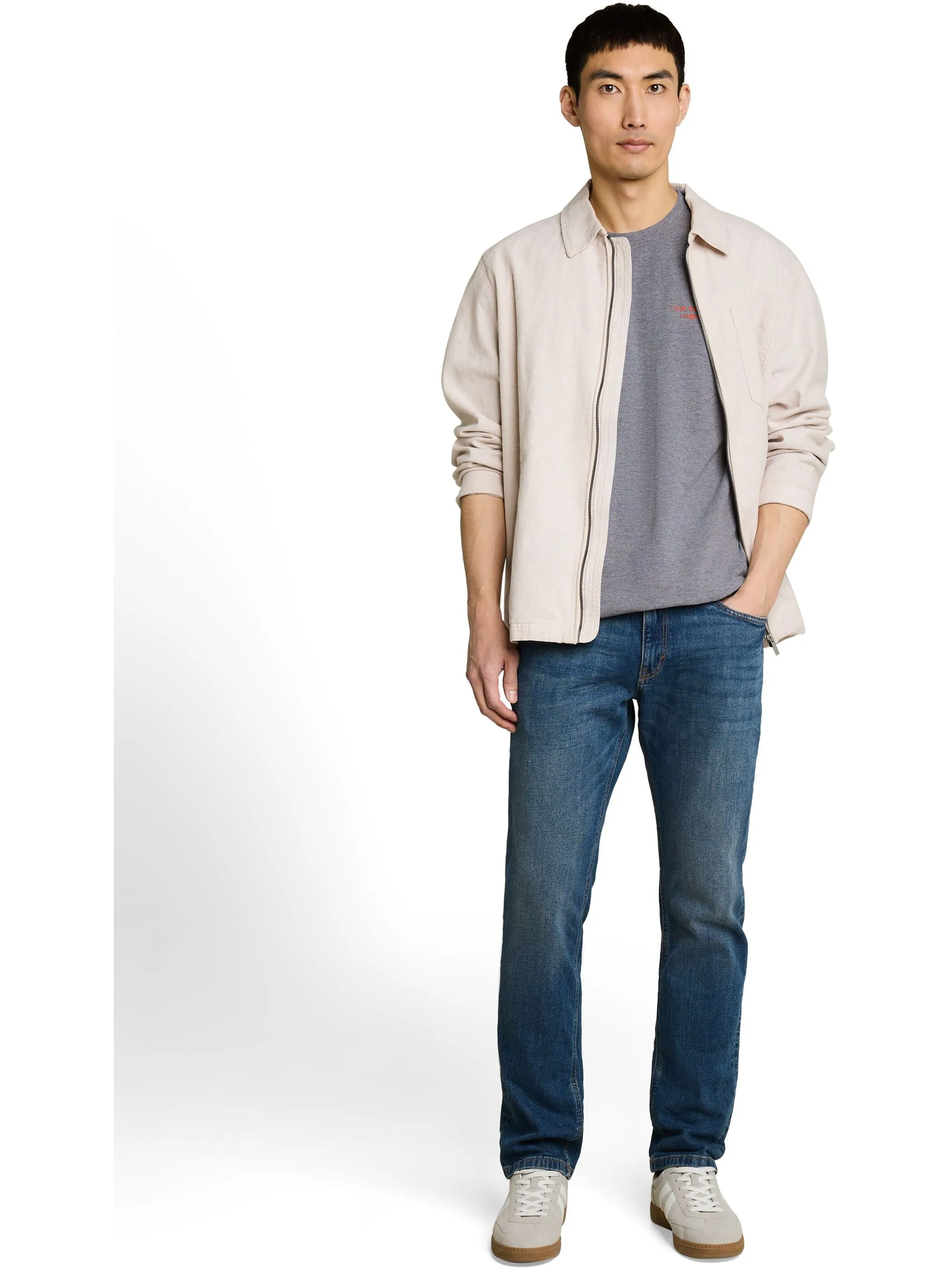 Tom Tailor 1052170 pique t-shirt Blau 926461 10668 4