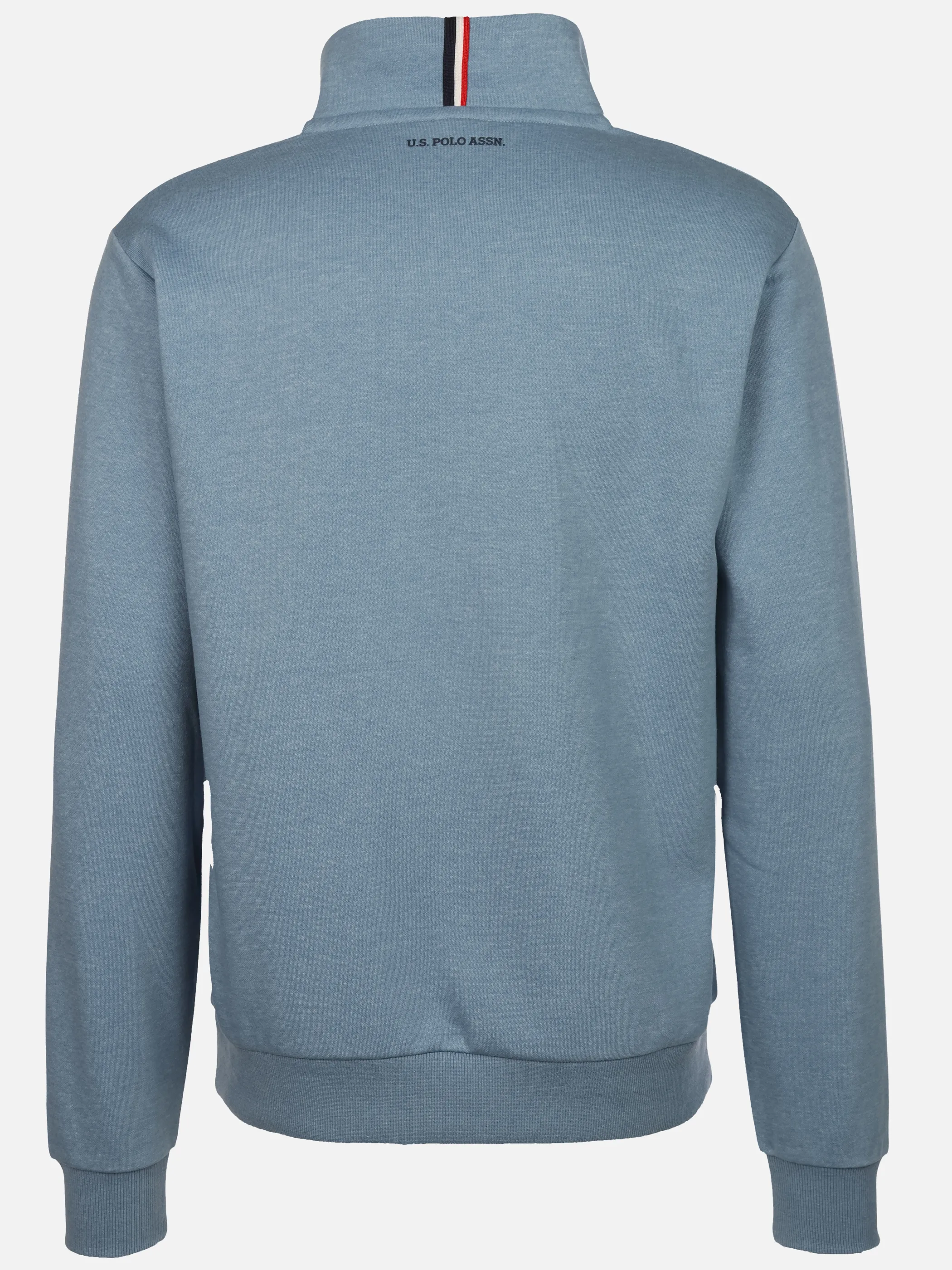 U.S. Polo Assn. He. Sweattroyer half zip Blau 929844 131 2