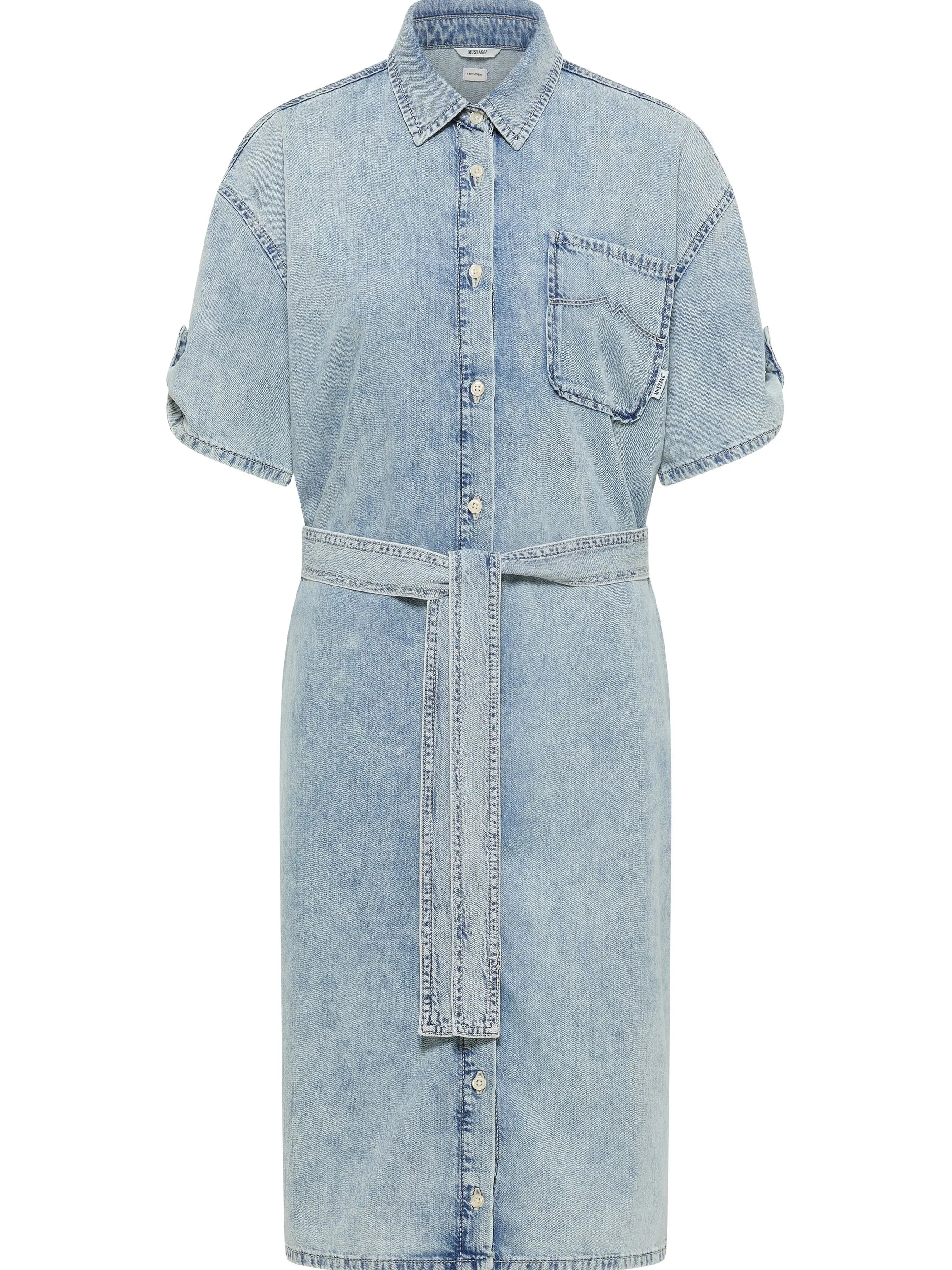 Mustang 1016564 STYLE CAMILLA DRESS Blau 911682 5000101 1
