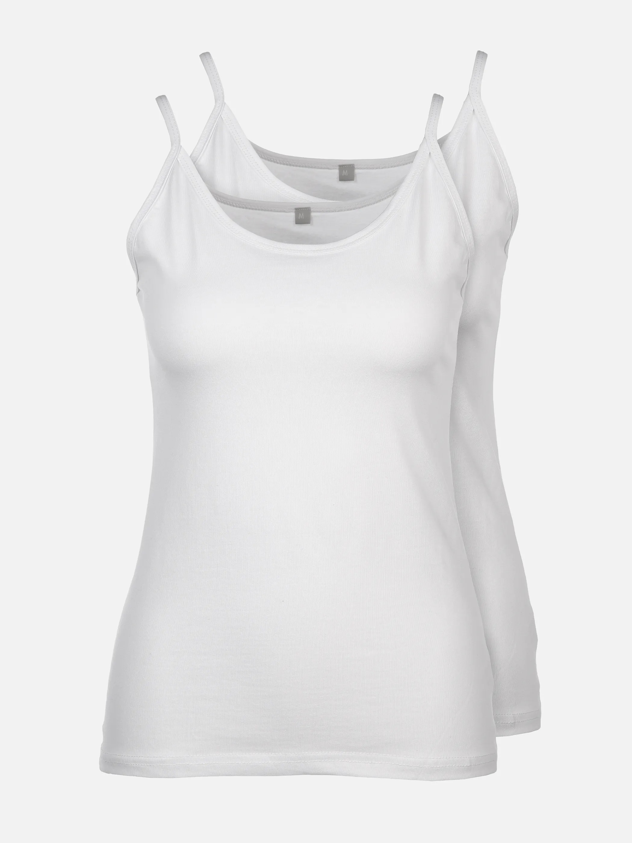 Damen Bio Spaghetti Tr gerhemd WEI NoSize 890023 weiss damen-bio-spaghetti-tr-gerhemd-wei-nosize-890023-weiss