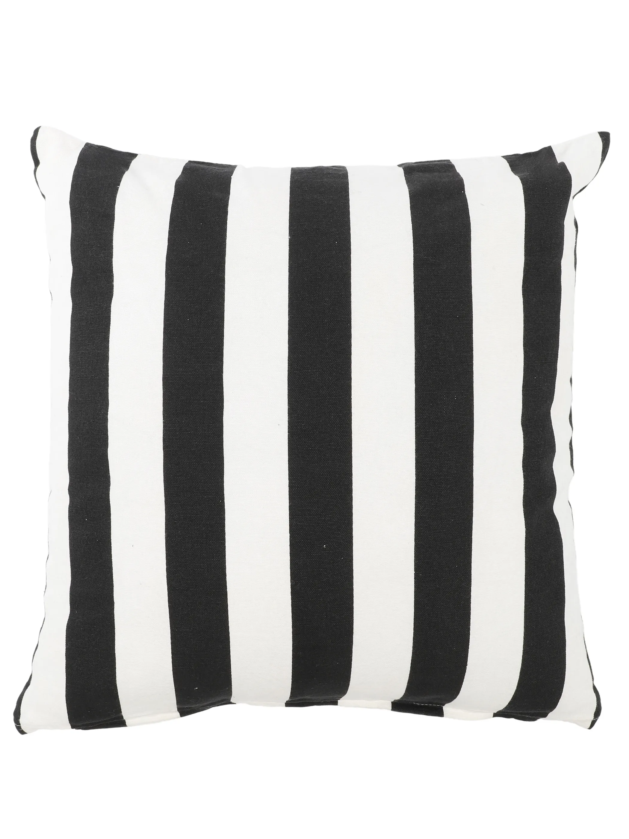 Dream House Dekokissen gestreift 45x45 Schwarz 931697 SCHWARZ 1