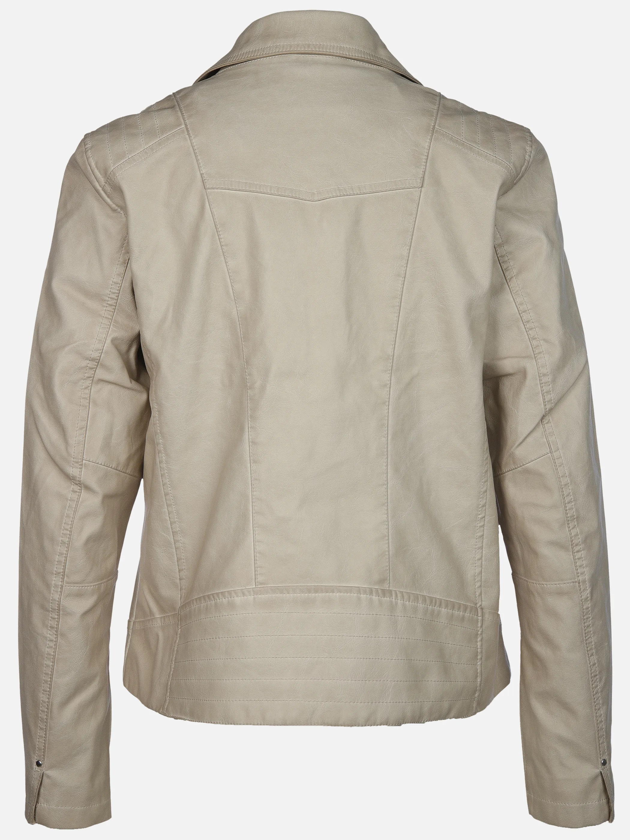 Sure Da-Kunstlederjacke m. Legekrag Beige 904274 SAND 2