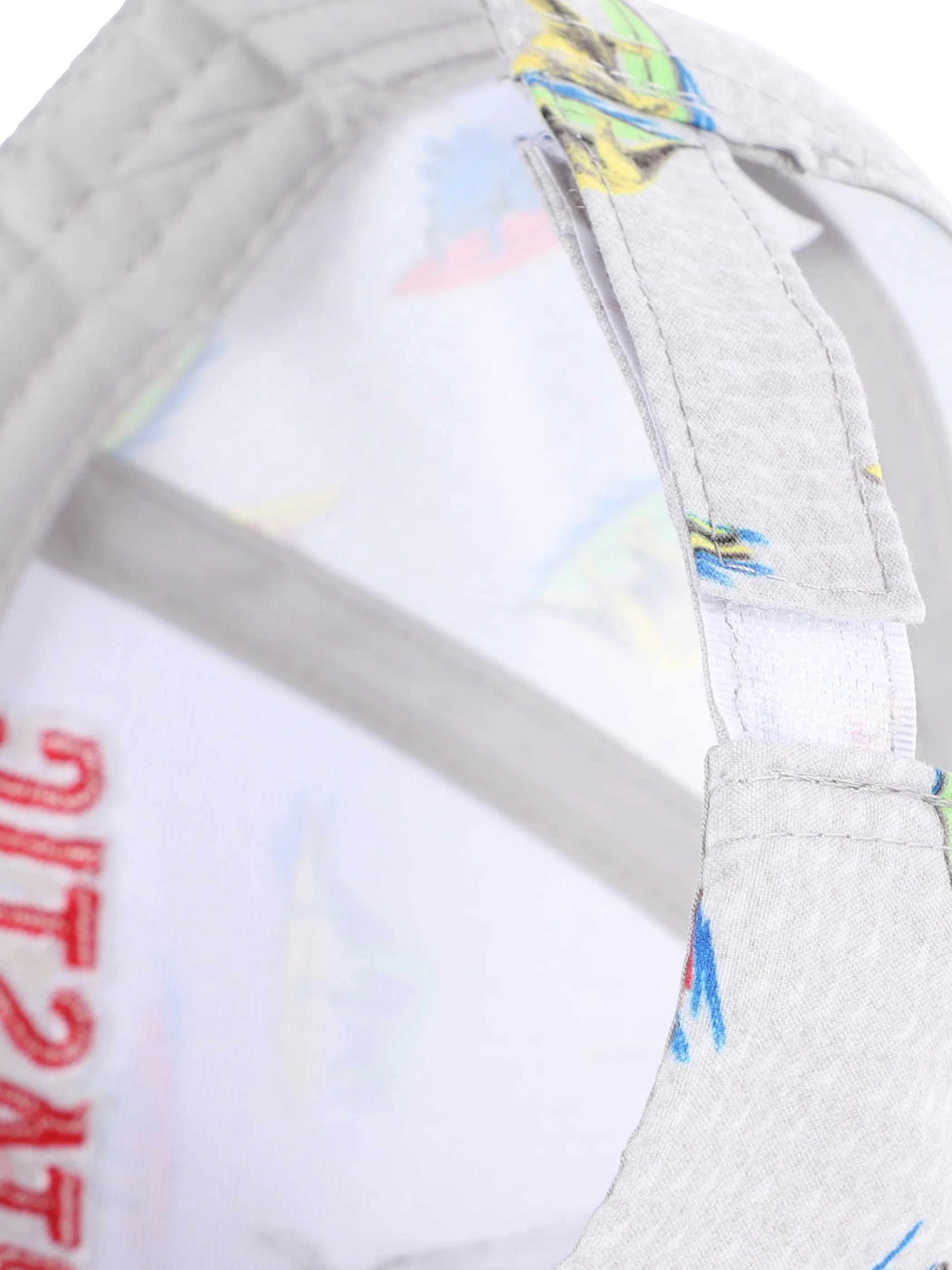 Stop + Go KJ Cap mit AOP Dino und Druck Grau 877629 GRAU 3 Stop + Go KJ Cap mit AOP Dino und Druck Grau 877629 GRAU 3