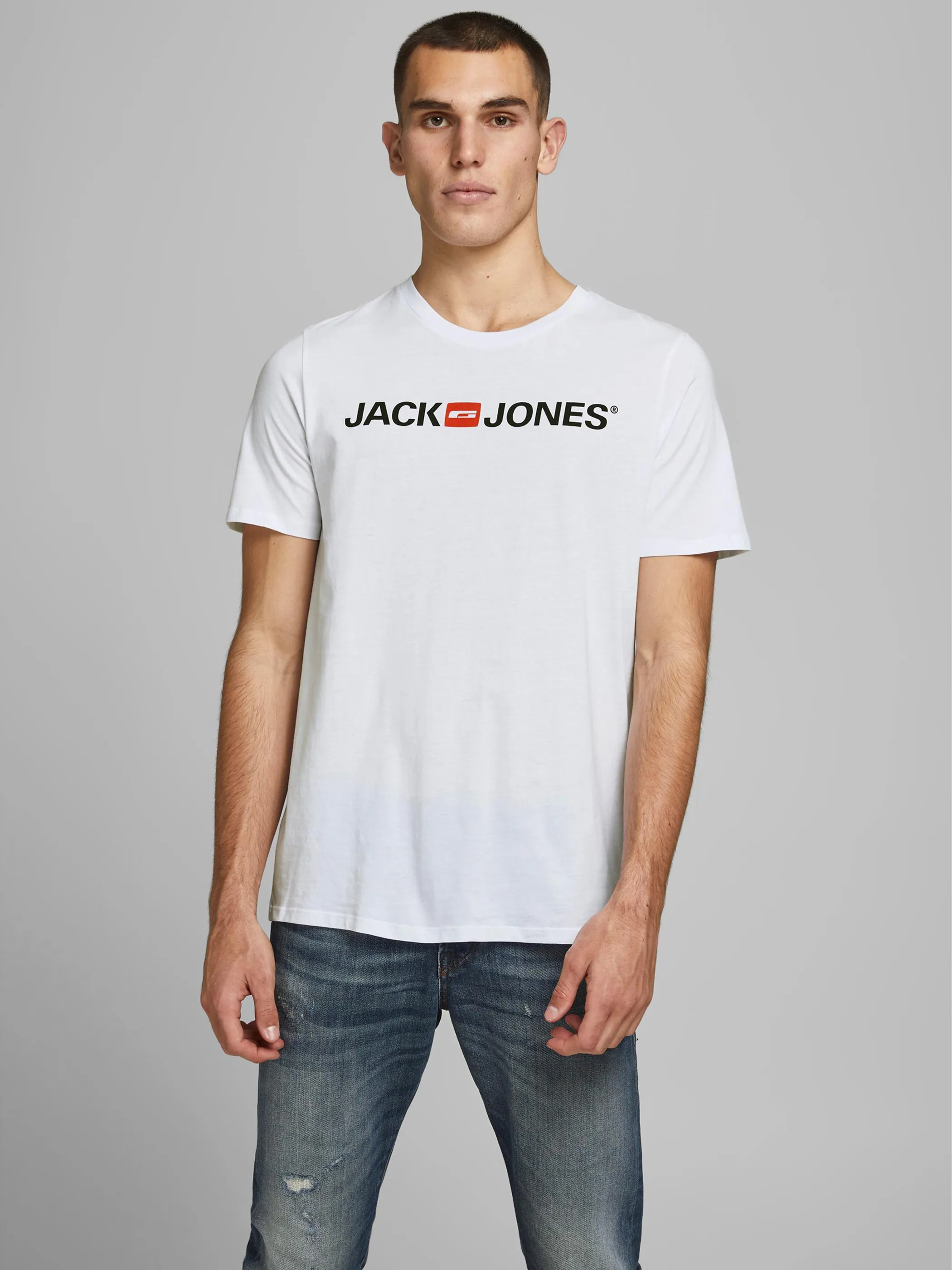 Jack Jones 12137126 JJECORP LOGO TEE SS C Weiß 832988 178074001 2 Jack Jones 12137126 JJECORP LOGO TEE SS C Weiß 832988 178074001 2