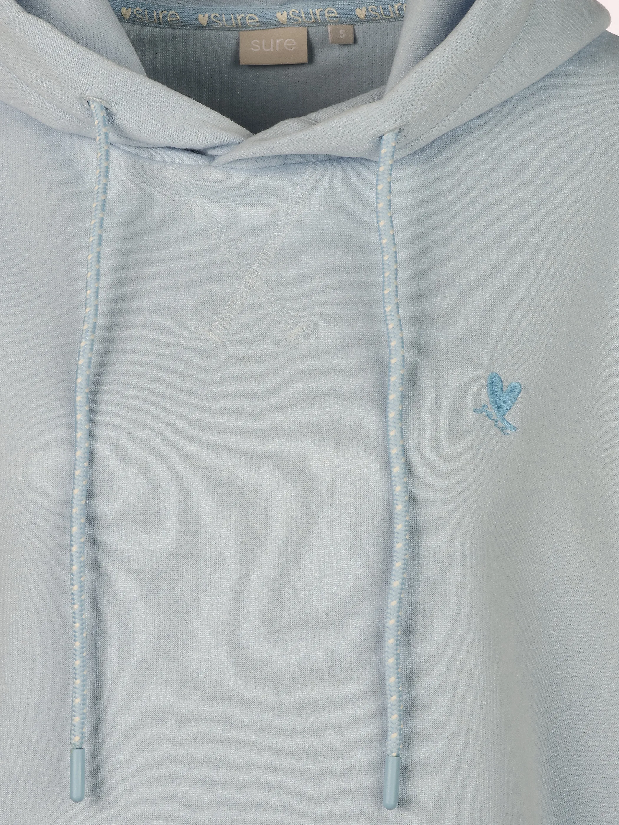 Sure Da-Sweatshirt m. Kapuze Blau 920605 BLAU 3