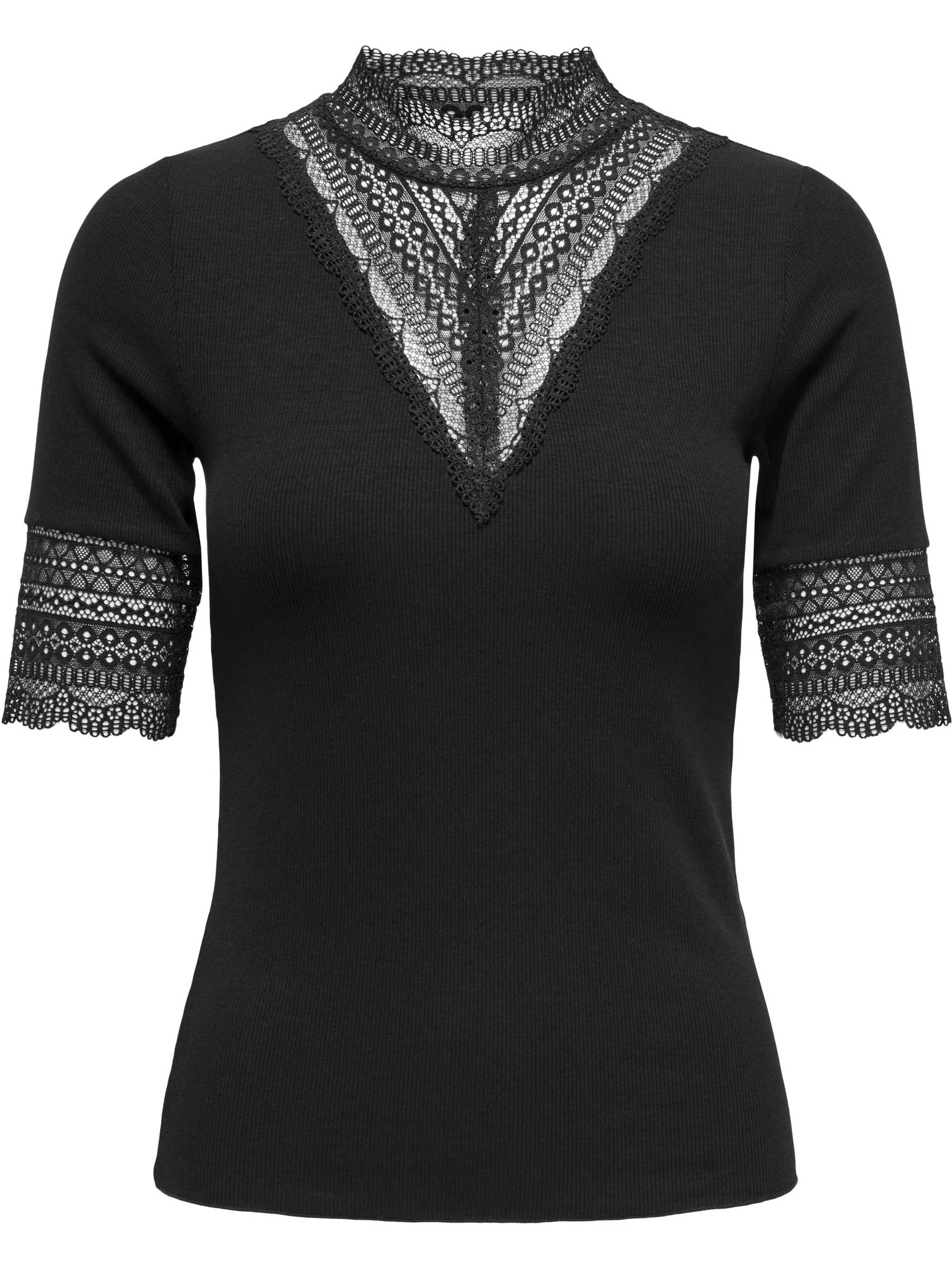 Only 15335353 ONLTILDE HIGHNECK S/S Schwarz 906663 177911 1 Only 15335353 ONLTILDE HIGHNECK S/S Schwarz 906663 177911 1
