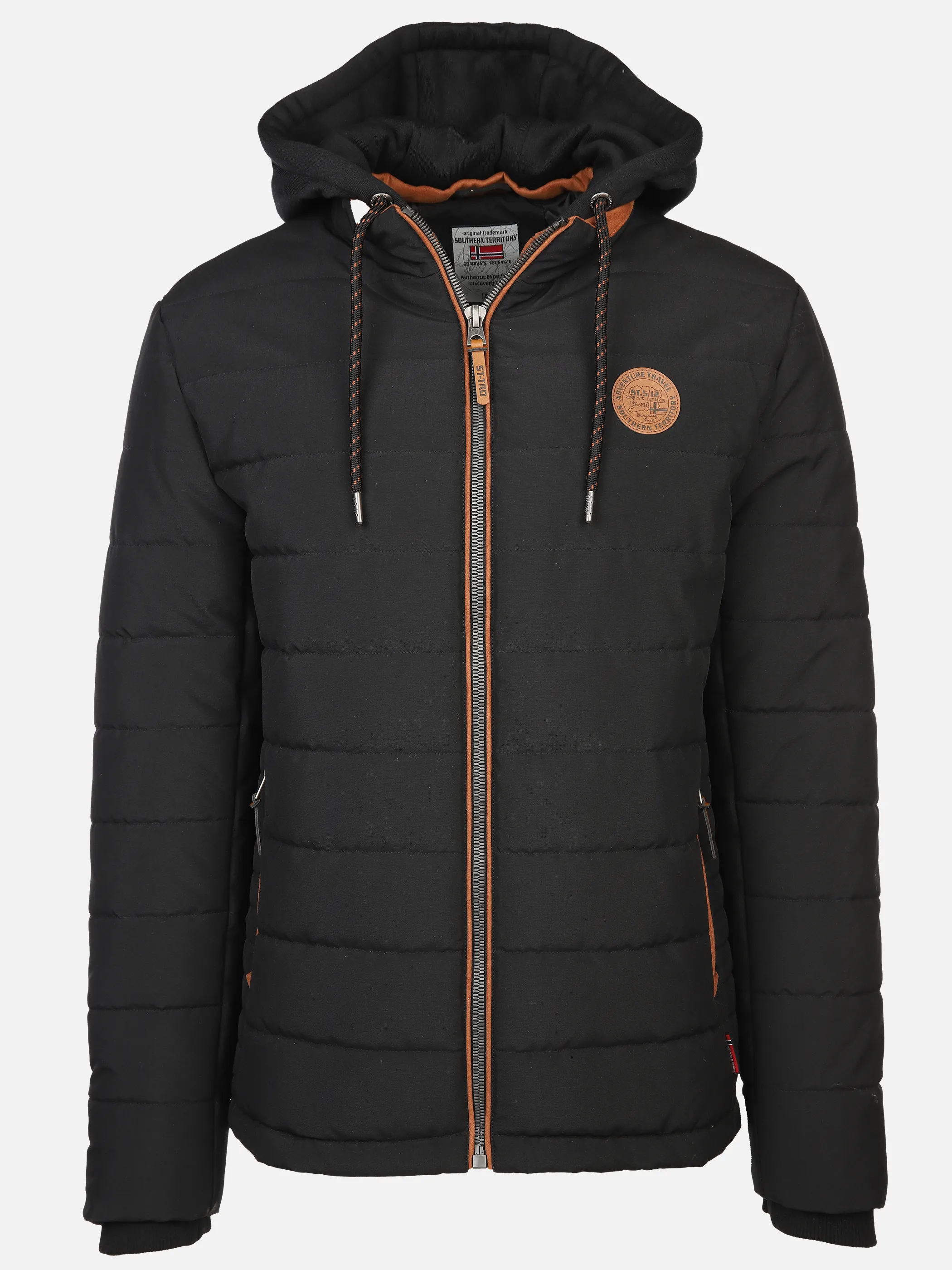Southern Territory He. Steppjacke melange Schwarz 880529 SCHWARZ 1