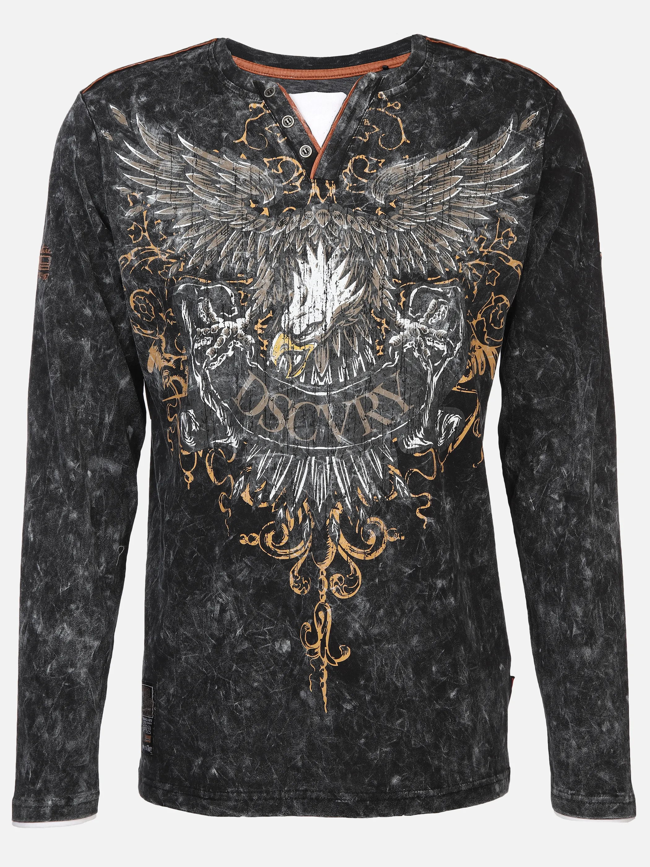 Southern Territory He. Henleyshirt 1/1 Arm 2in1 Schwarz 900200 BLACK 1 Southern Territory He. Henleyshirt 1/1 Arm 2in1 Schwarz 900200 BLACK 1