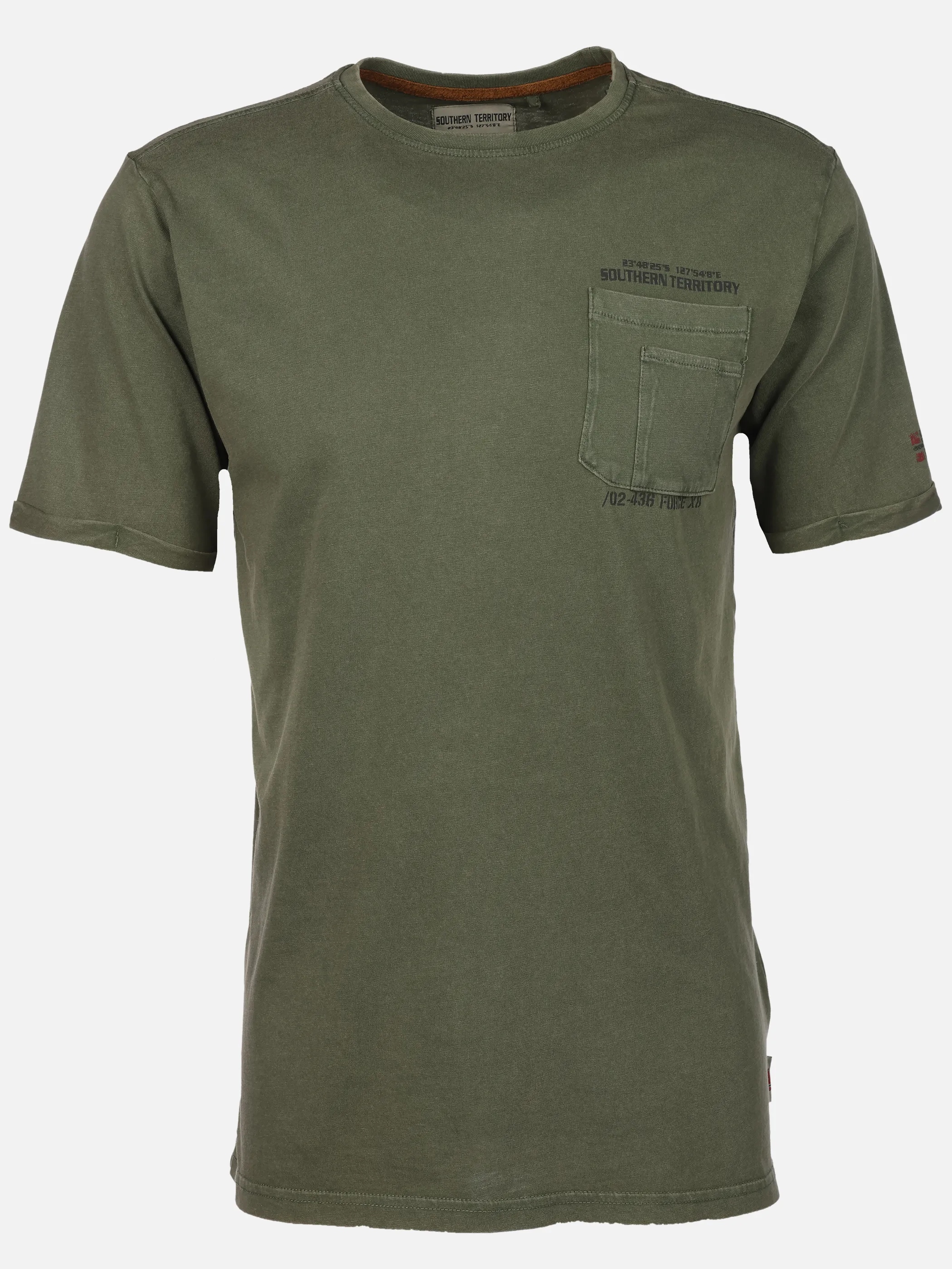 Southern Territory He. T-Shirt 1/2 Cargotasche Oliv 920983 OLIVE 1