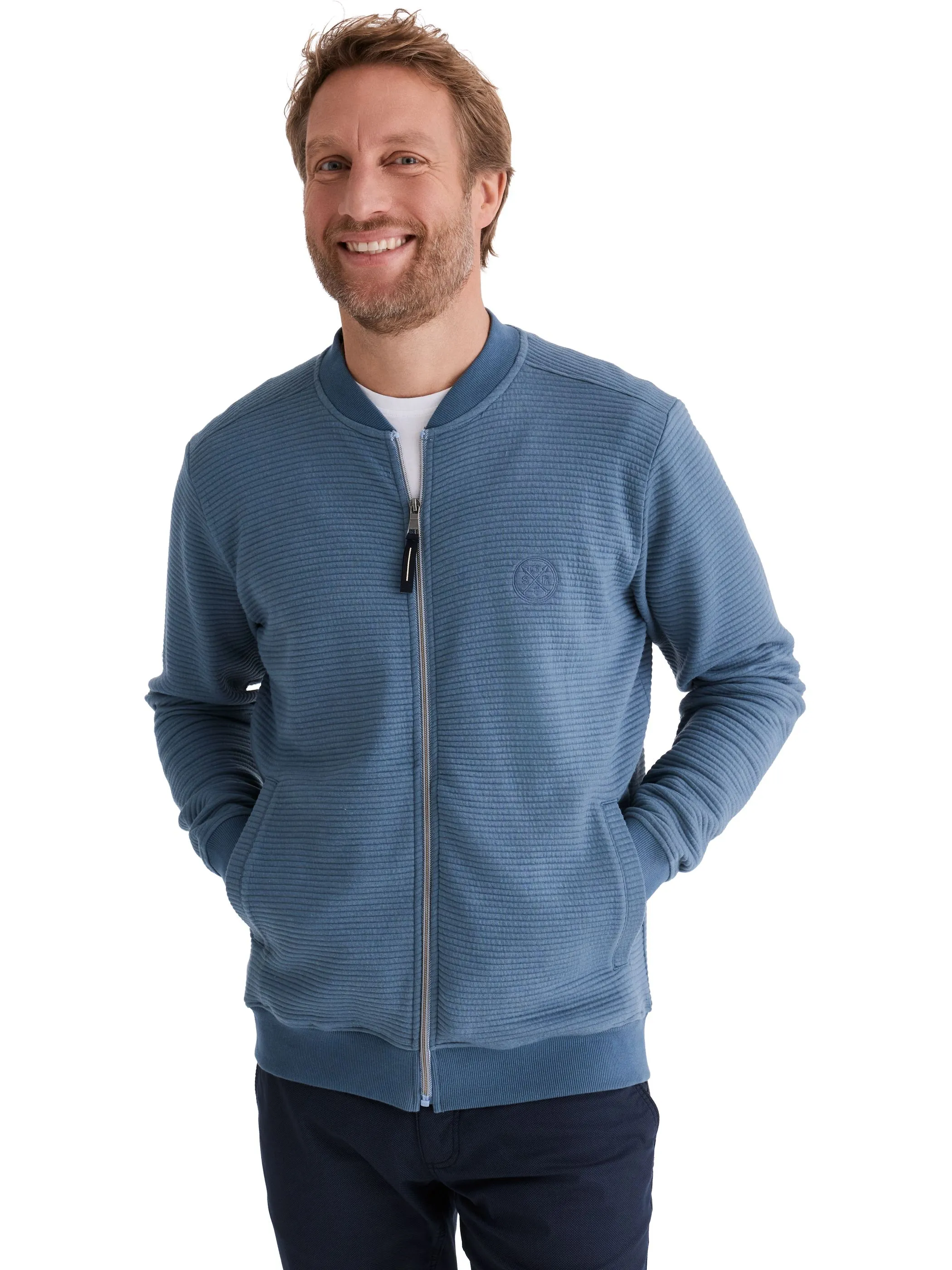 Stooker HAKA 75110020004501 He. Sweat light Blau 913899 4501 1