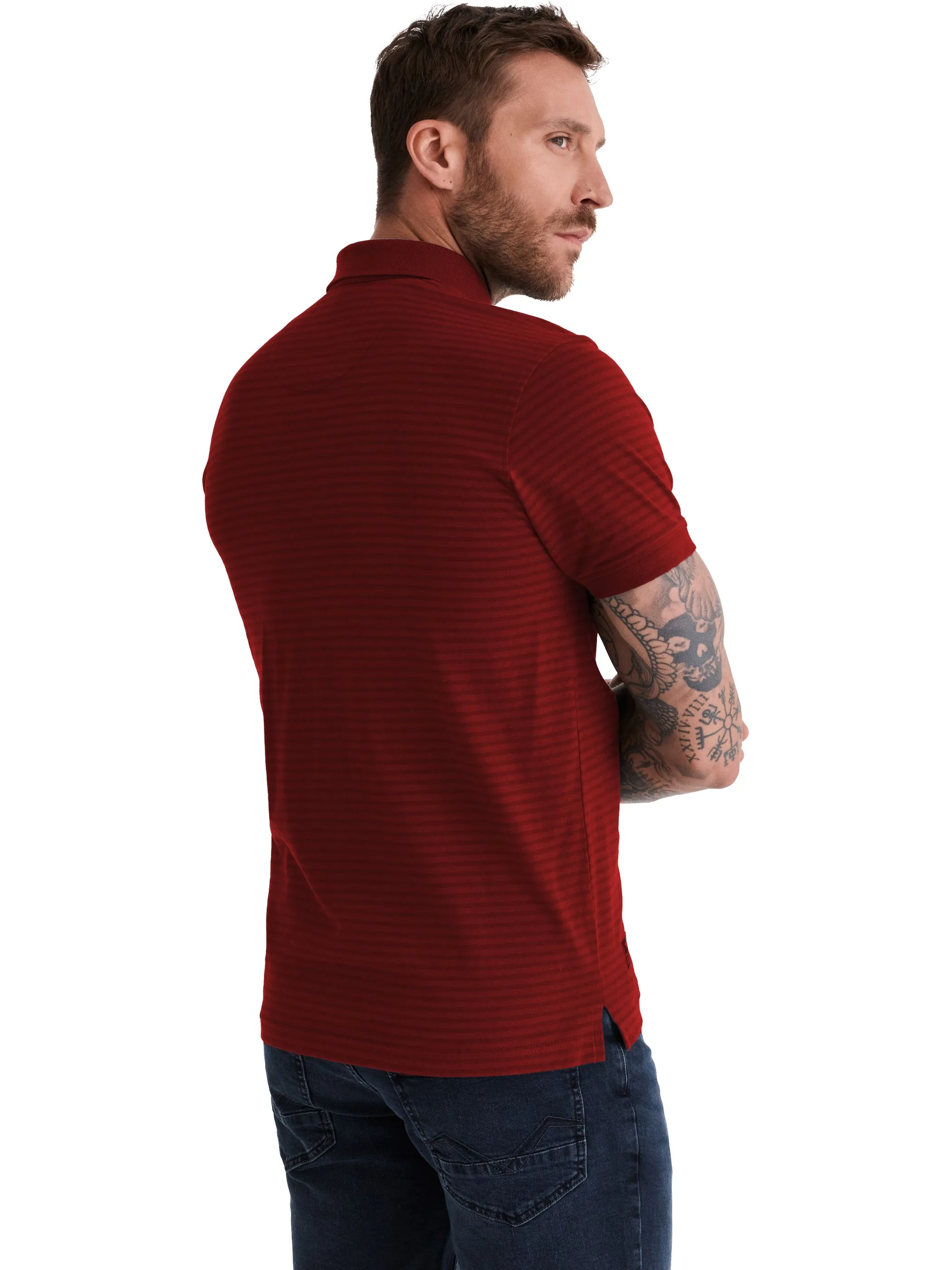 HERO by John Medoox 74101200009286 He. Poloshirts, Rot 928384 9286 2