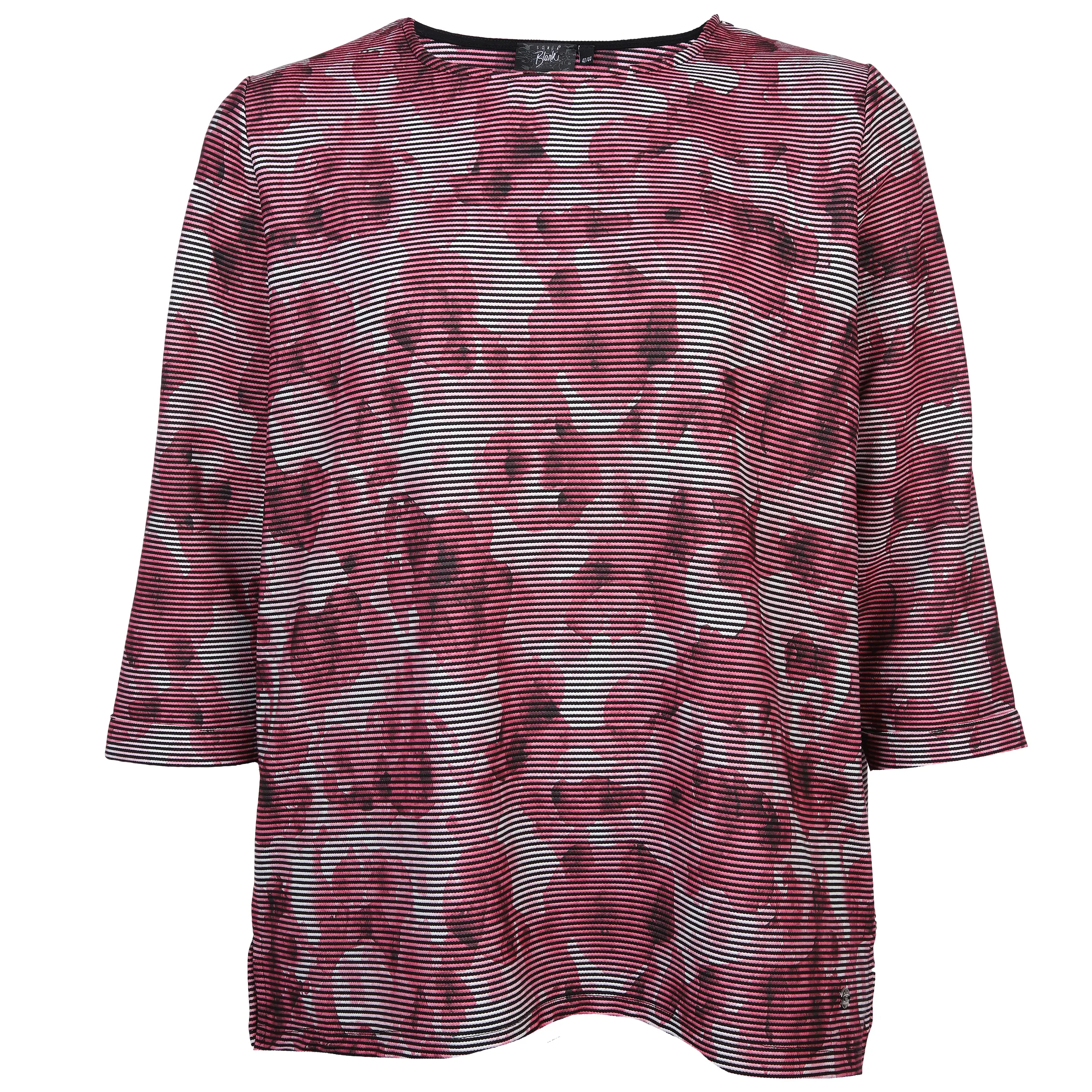 Sonja Blank Da-gr.Gr.Sweatshirt m.3/4 Arm Pink 886957 BEERE GEM. 1 Sonja Blank Da-gr.Gr.Sweatshirt m.3/4 Arm Pink 886957 BEERE GEM. 1
