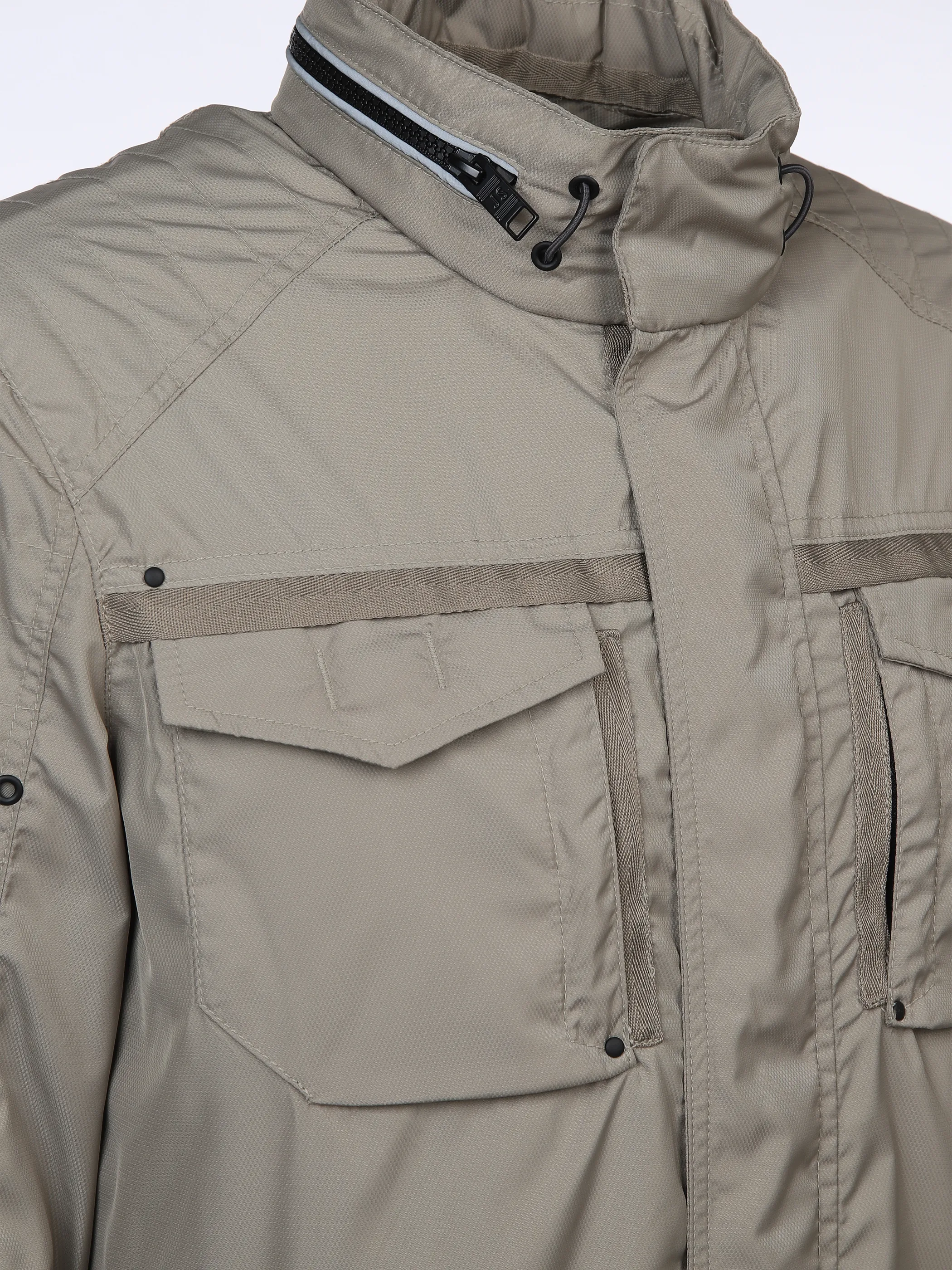 Jim Spencer He. Freizeitblouson Cargo reflektierend Grau 888472 STONE 4