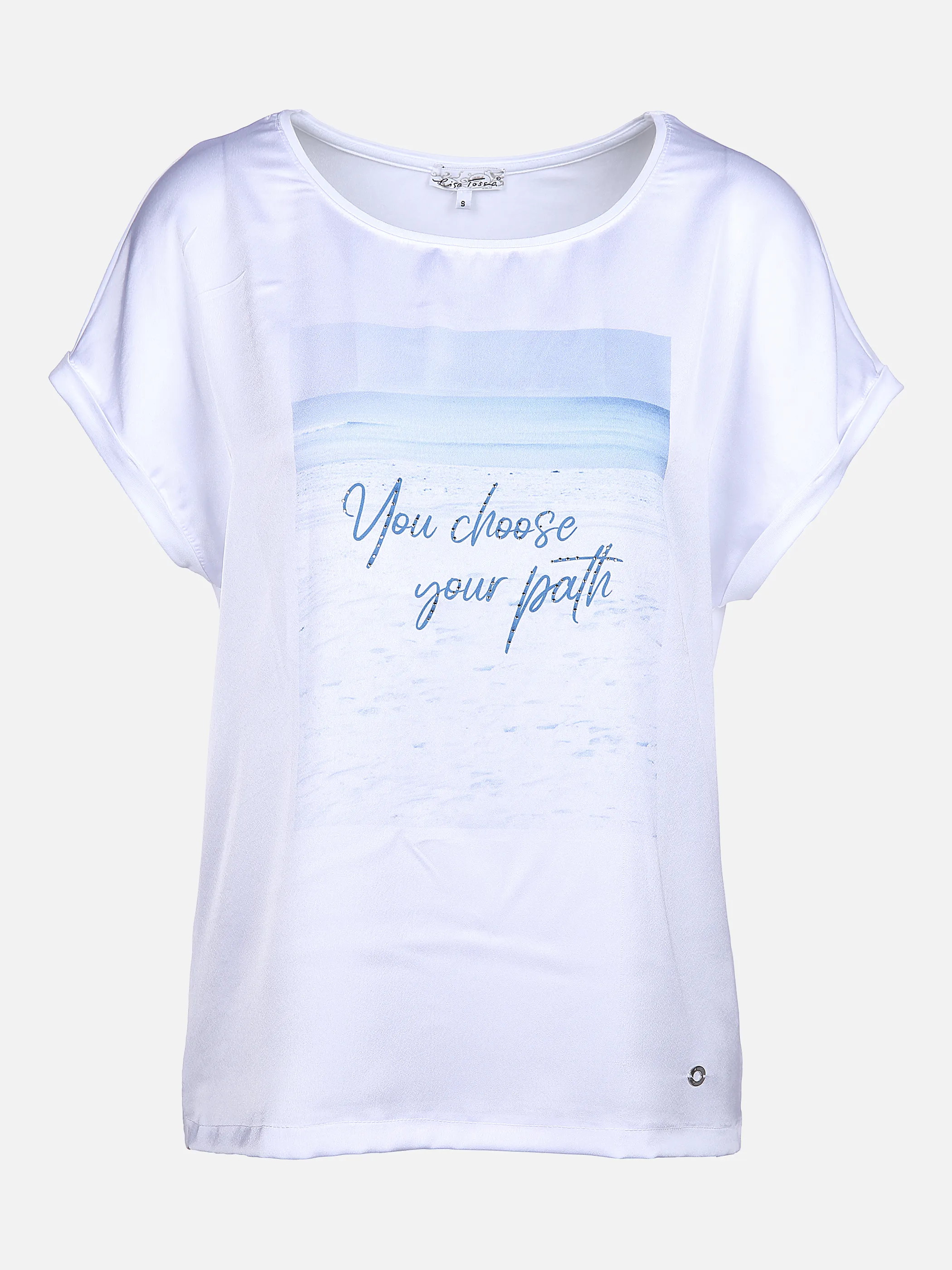Lisa Tossa Da-T-Shirt m. Fotoprint Weiß 865712 WEIß 1 Lisa Tossa Da-T-Shirt m. Fotoprint Weiß 865712 WEIß 1