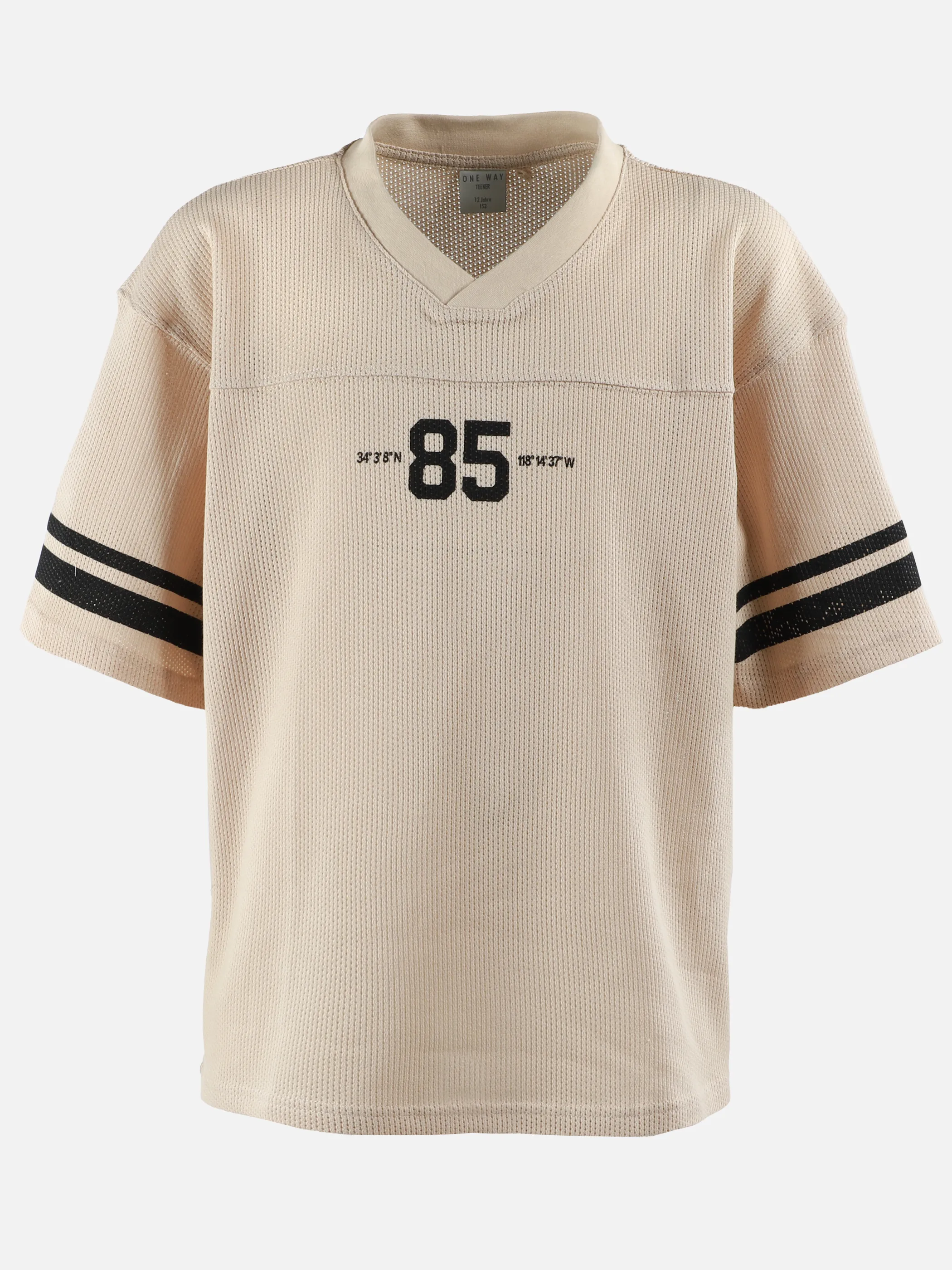 One Way TB Rugby Shirt in Beige Beige 921669 BEIGE 1