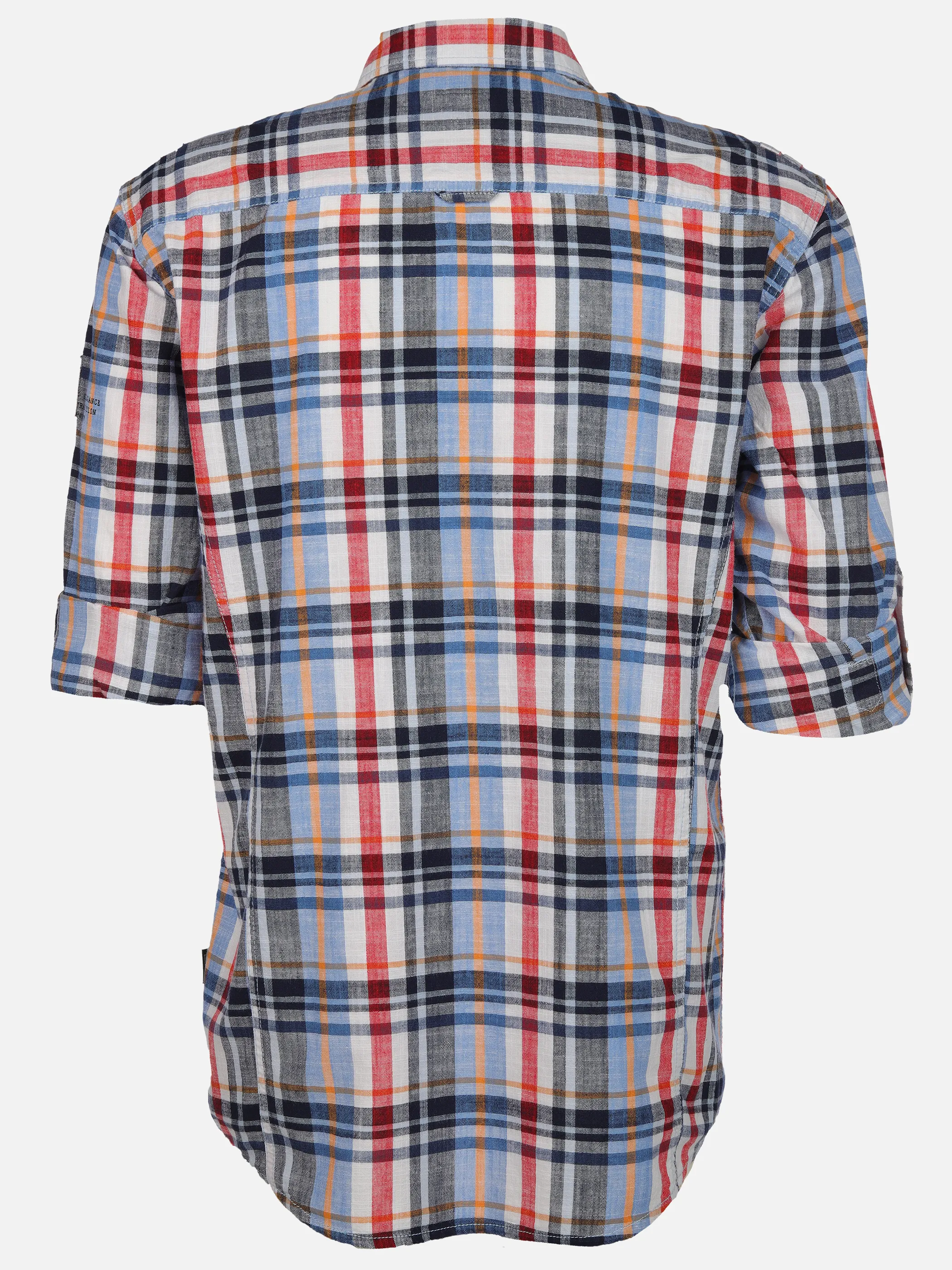 Jim Spencer He. Freizeithemd 1/1 slub Krempelarm Blau 904341 BLUE CHECK 2 Jim Spencer He. Freizeithemd 1/1 slub Krempelarm Blau 904341 BLUE CHECK 2