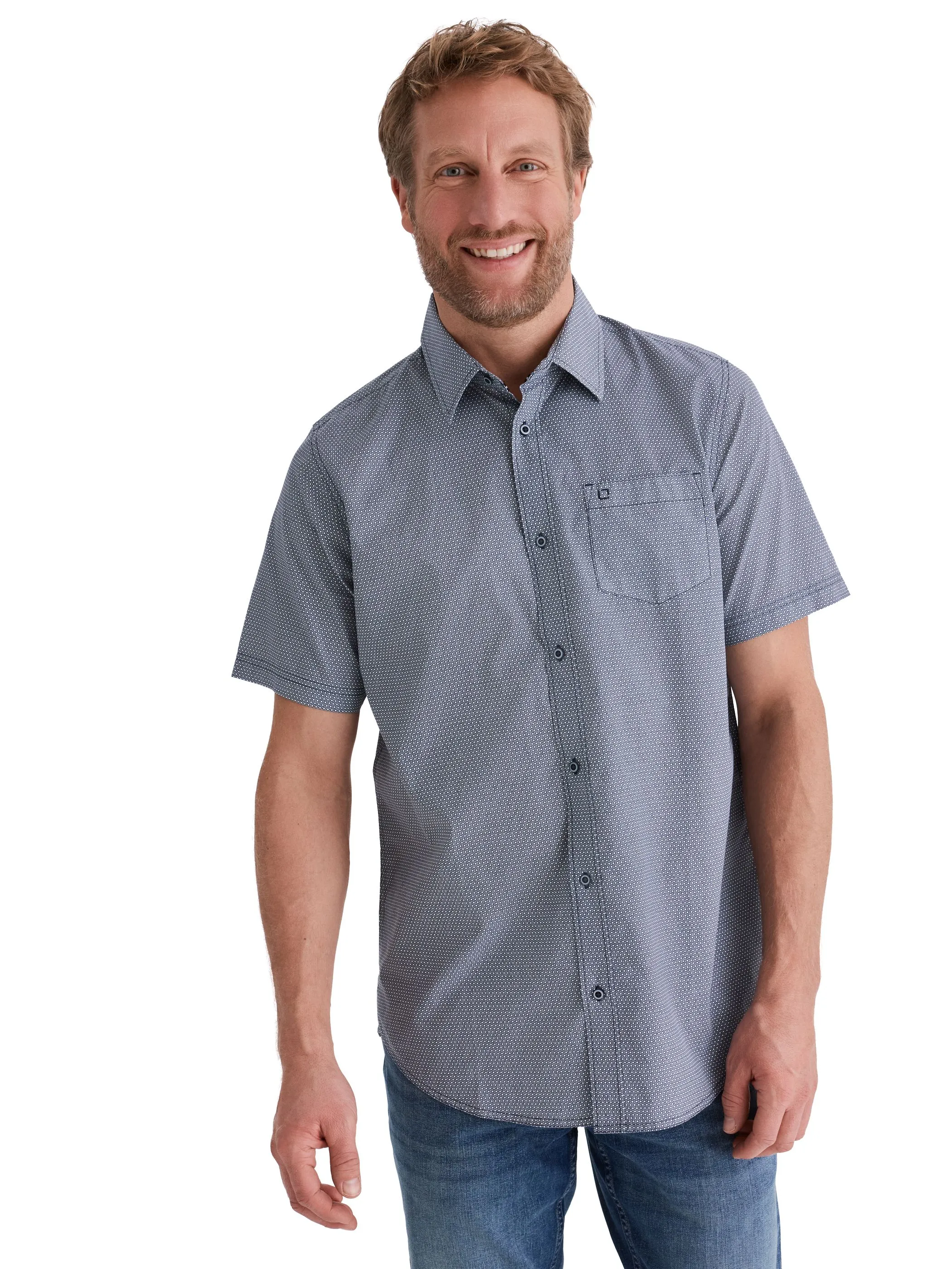 Stooker HAKA 73160010009606 He. Bluse/Hemd, Marine 928387 9606 1