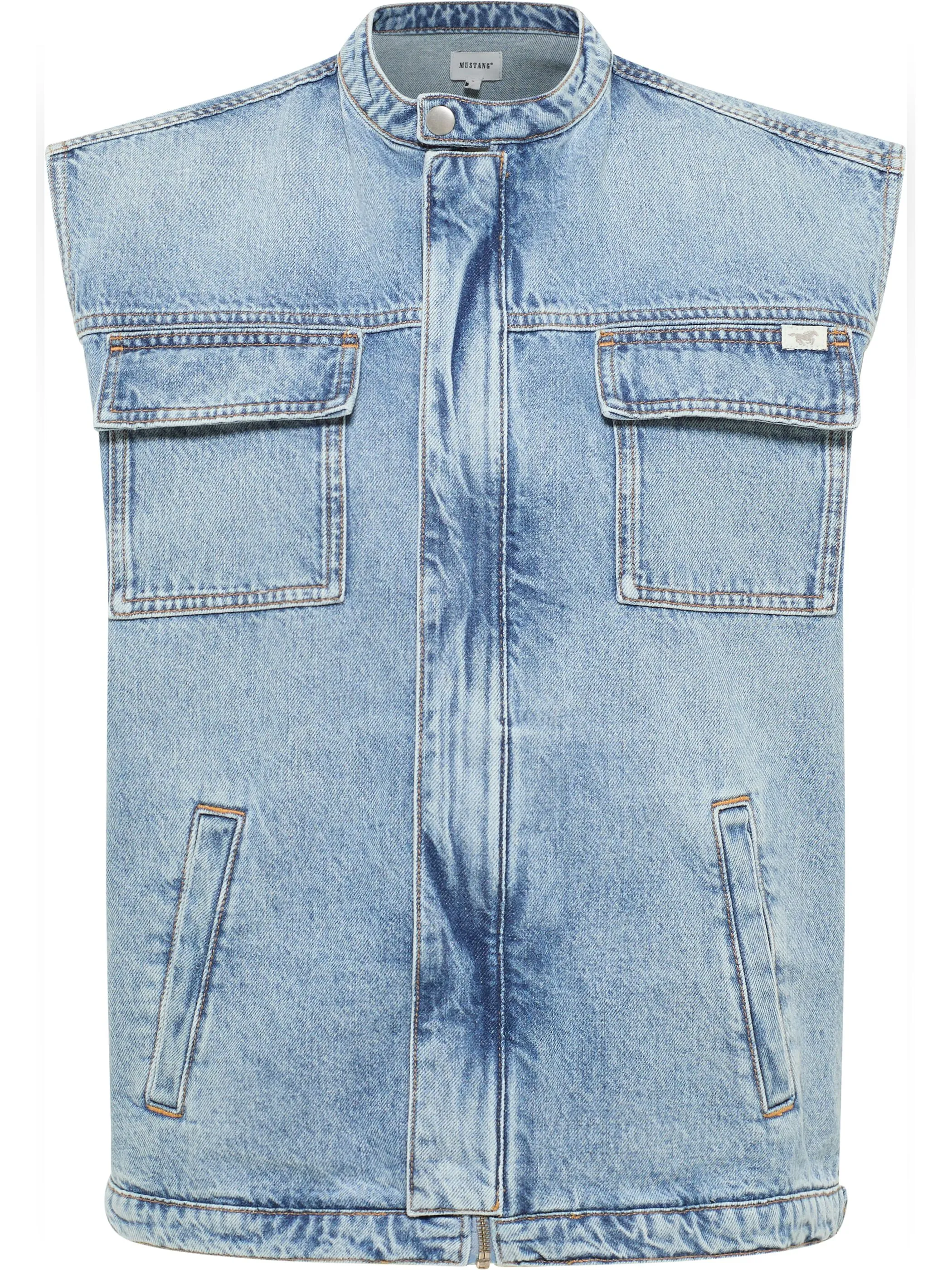 Mustang 1016570 STYLE KAY DENIM VEST Blau 911681 5000311 1