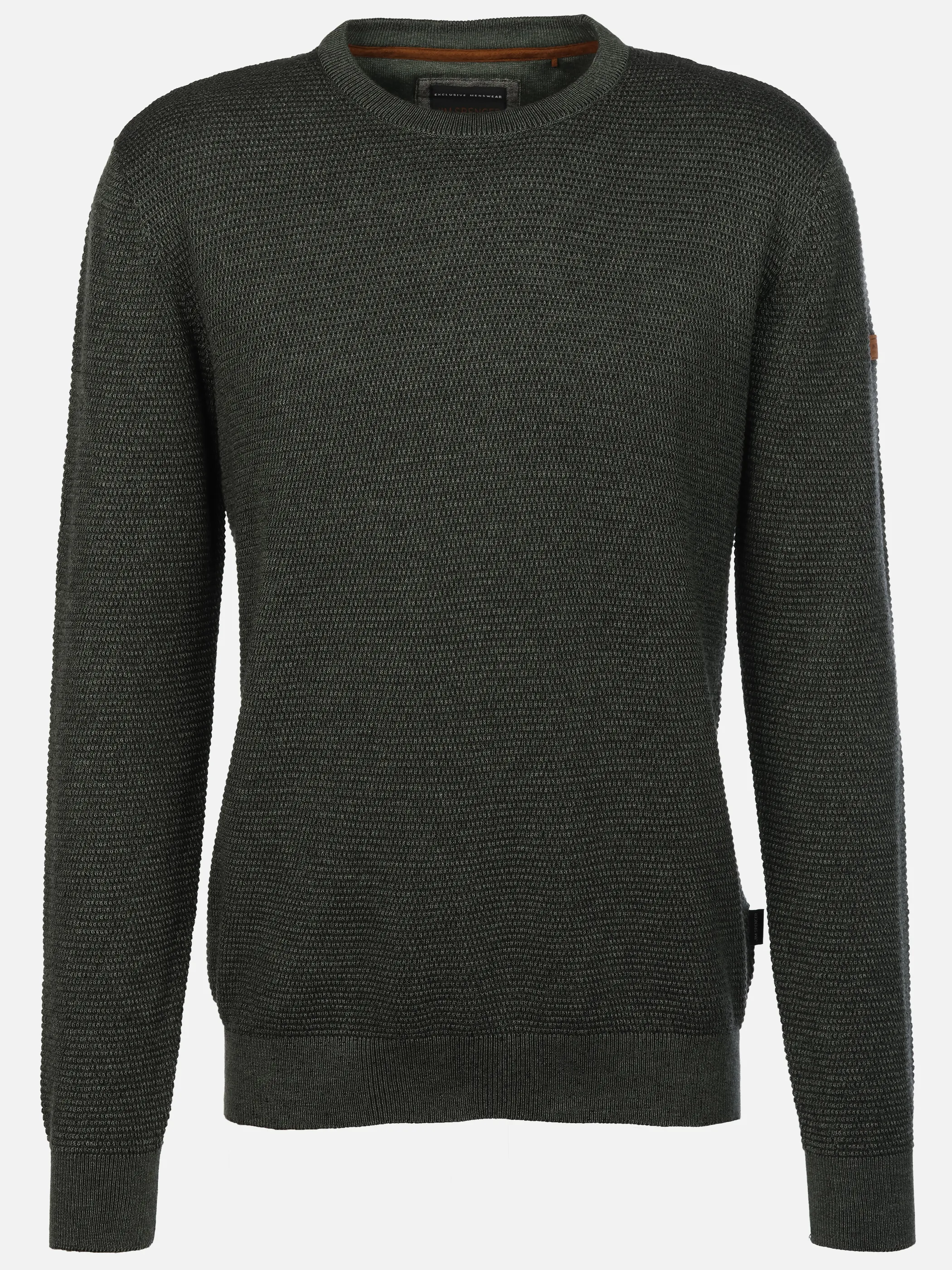 Jim Spencer He. Pullover waffle Oliv 929622 OLIVE 1