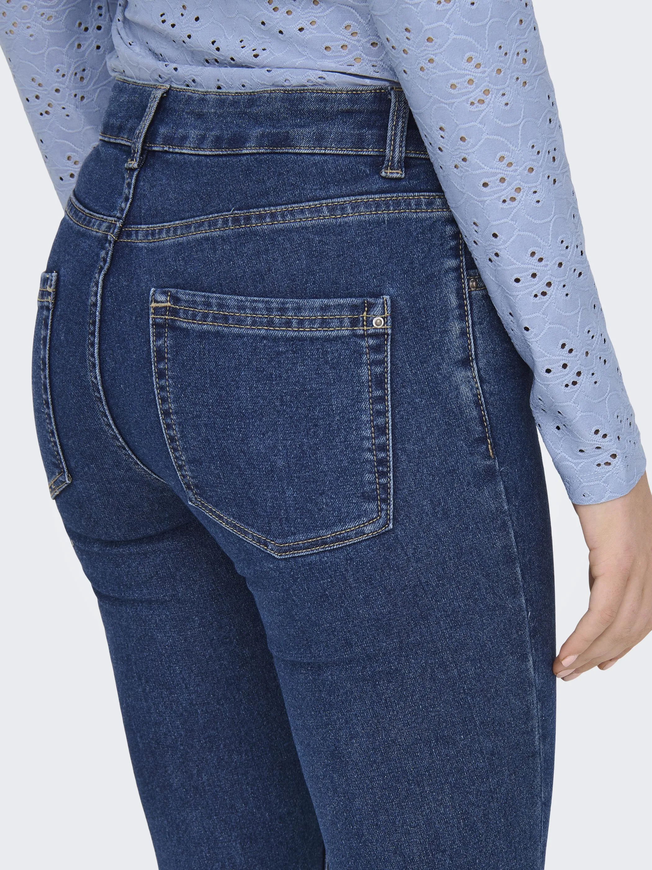 Only 15336726 ONLHUSH MID SKIN ANK Blau 904612 177938 3