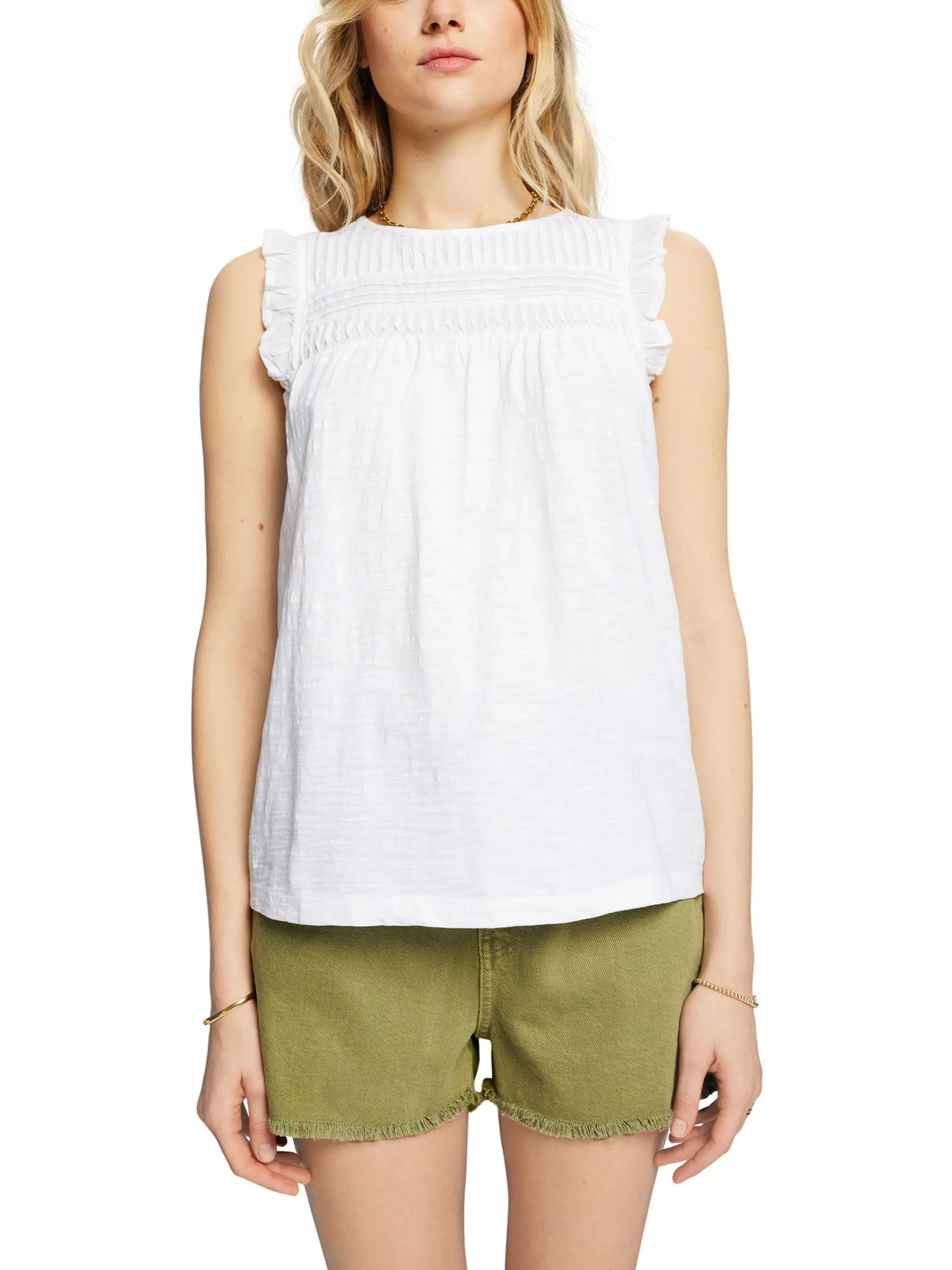 Esprit 053EE1K314 SUS fab mix top Weiß 880719 E100 3 Esprit 053EE1K314 SUS fab mix top Weiß 880719 E100 3