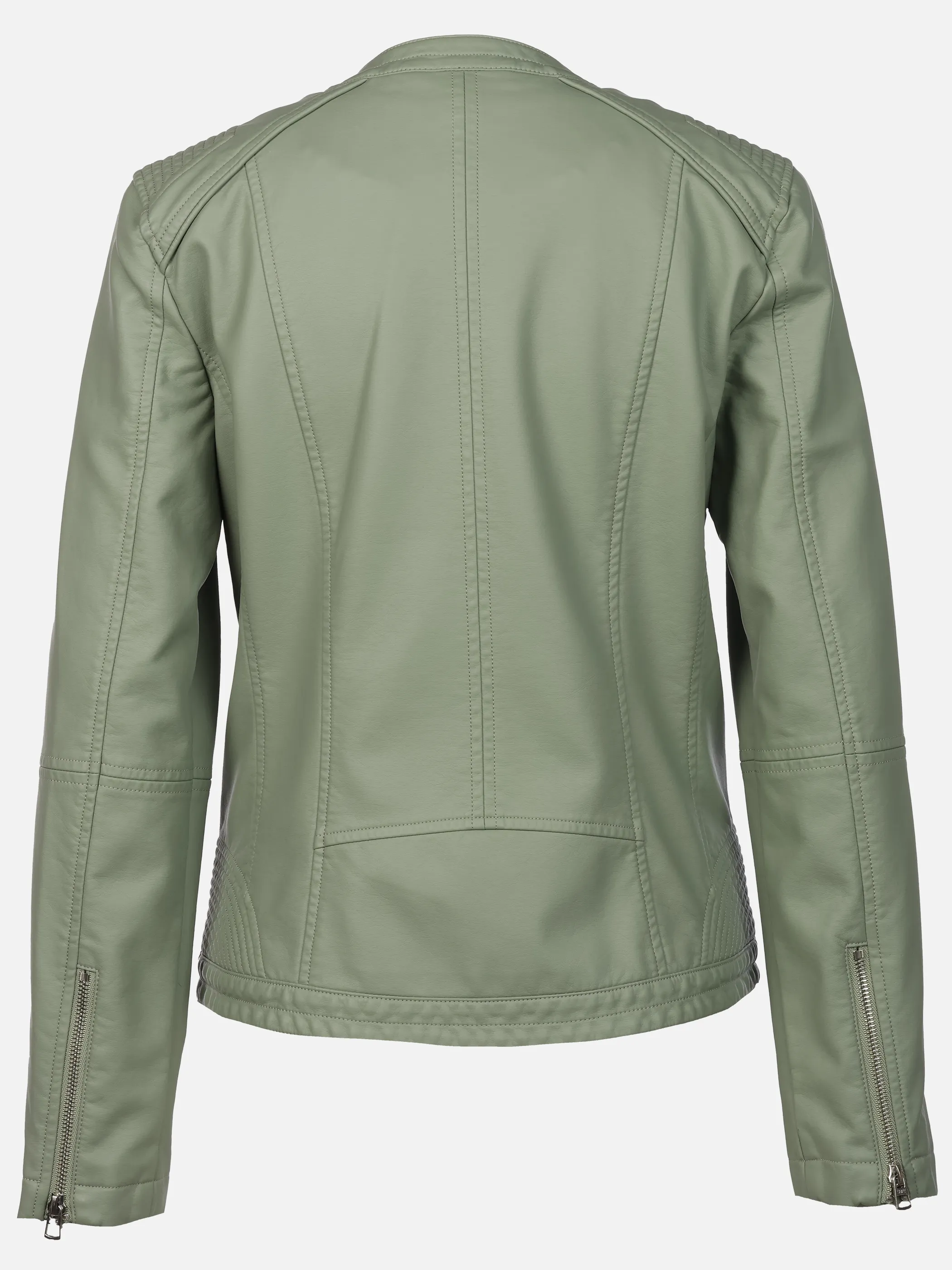 Sure Da-Kunstlederjacke m. Stehkragen Grün 904273 3037 2