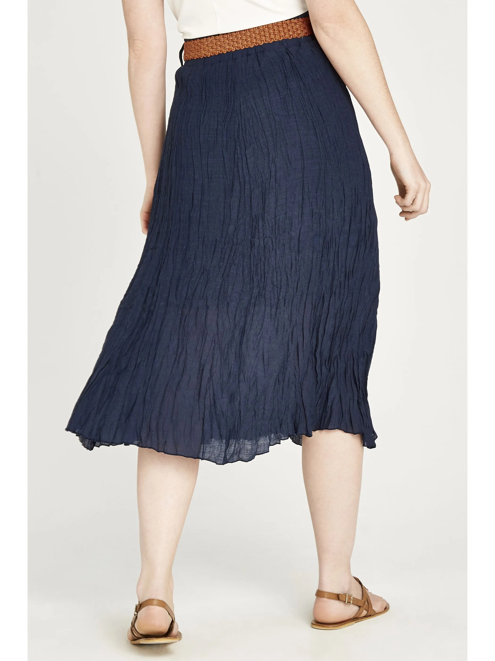 Apricot 437470 Apricot Shimmer Crinkle Marine 899625 NAV 3