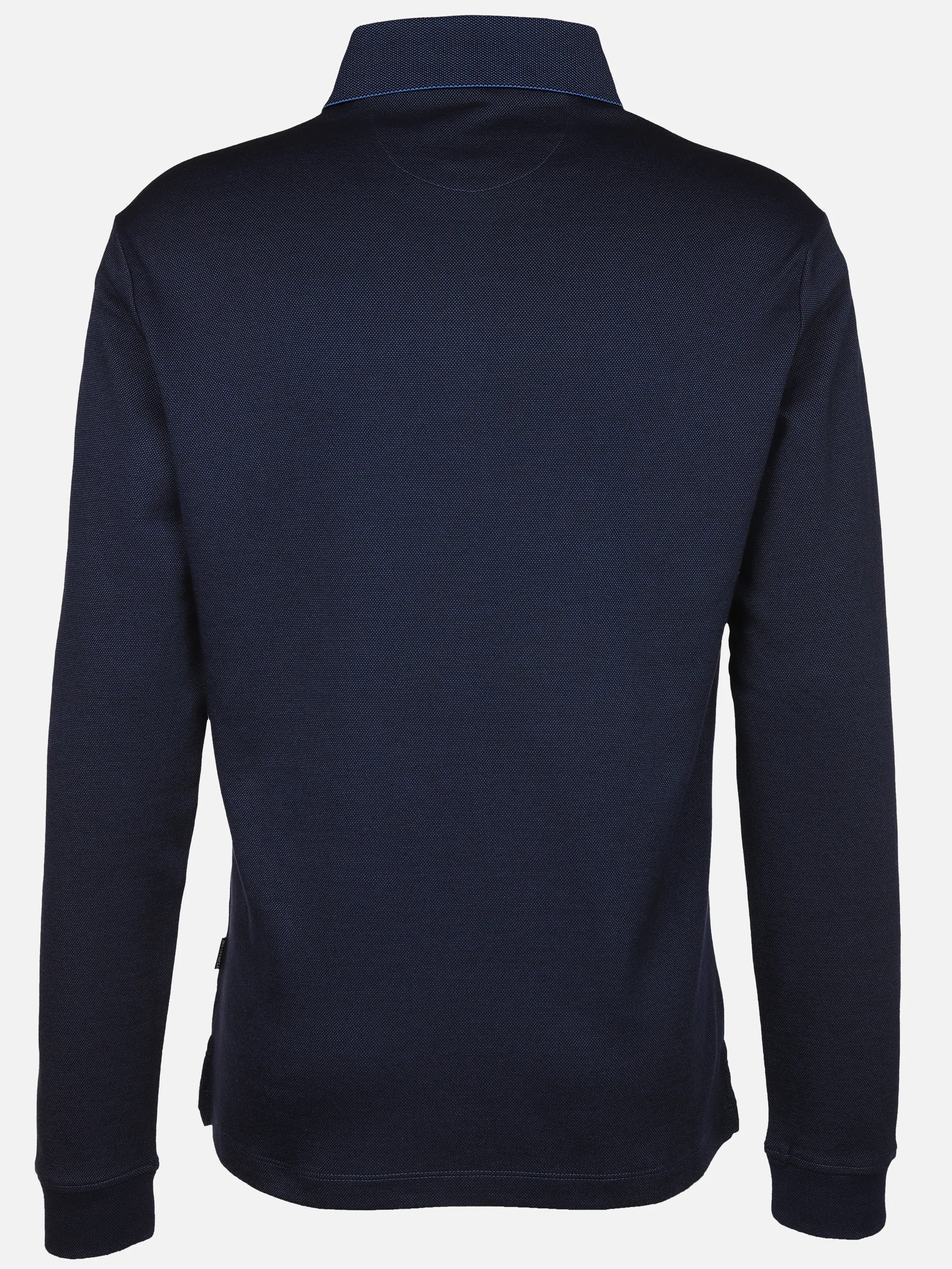 Jim Spencer He. Poloshirt 1/1 Arm Jacquard Blau 866258 NAVY 2
