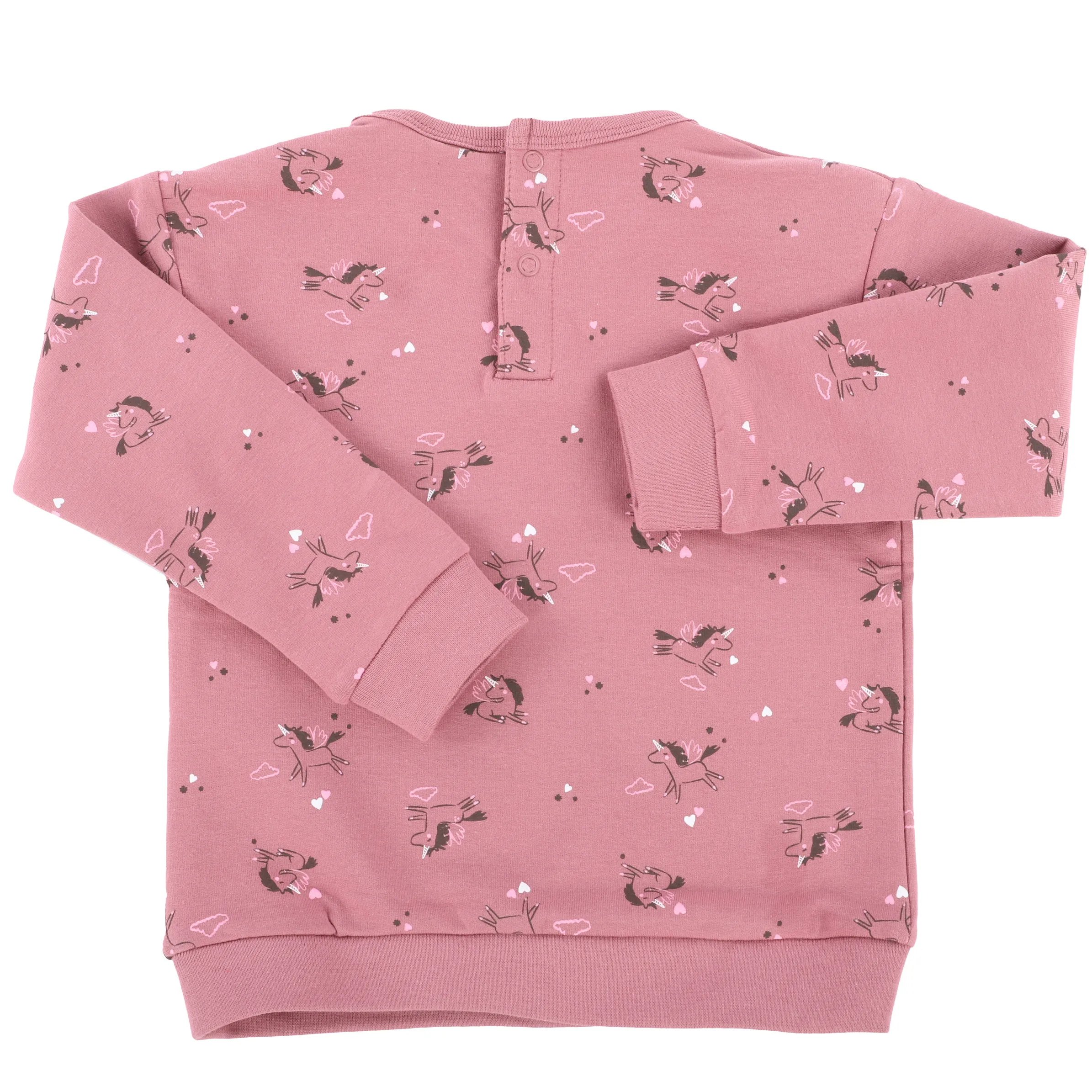 Bubble Gum BG Sweatshirt mit AOP in rosa Rosa 889921 ROSA 2 Bubble Gum BG Sweatshirt mit AOP in rosa Rosa 889921 ROSA 2