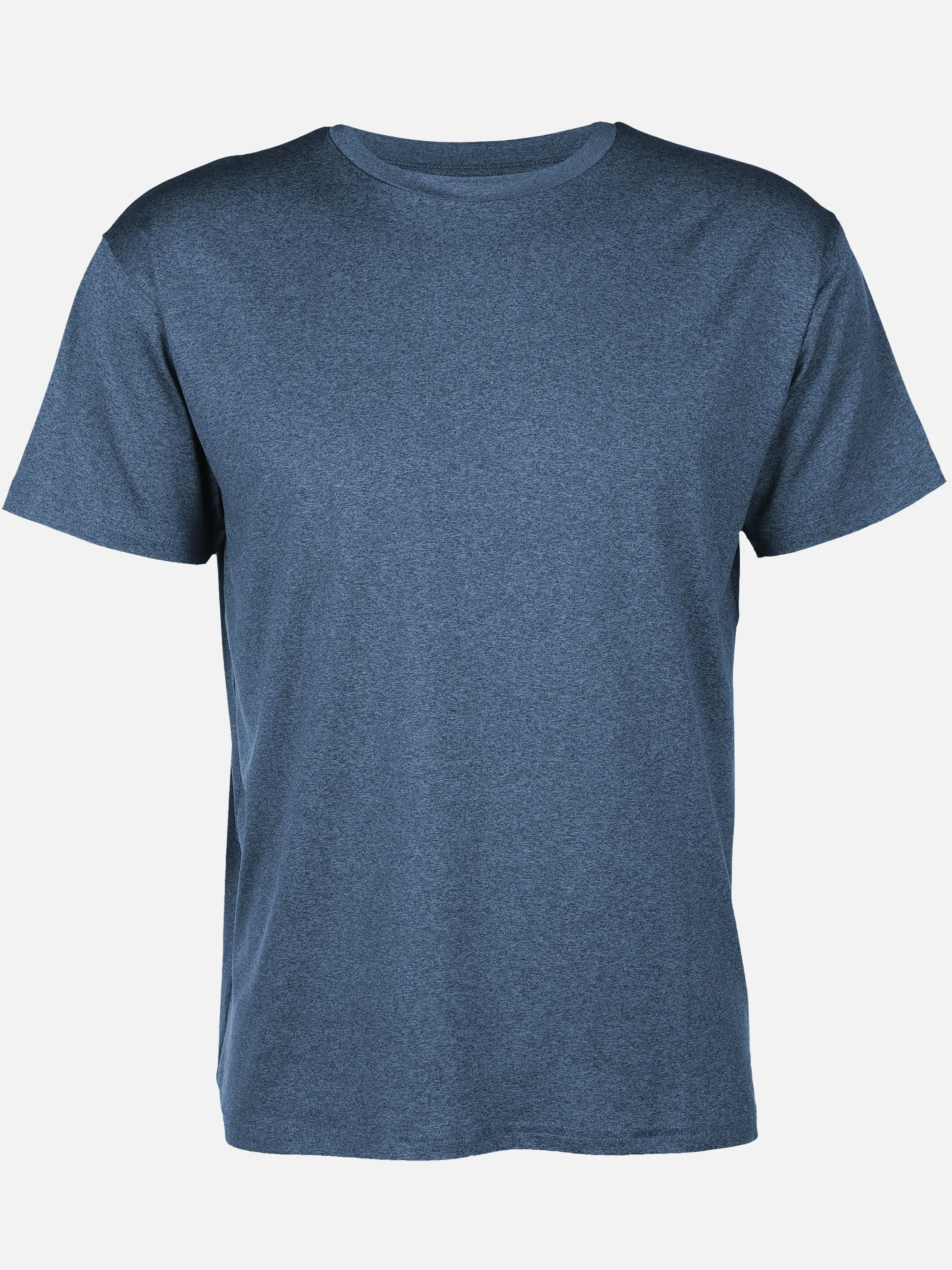 Grinario Sports He-Sport T-Shirt, meliert Blau 921209 NAVY 1