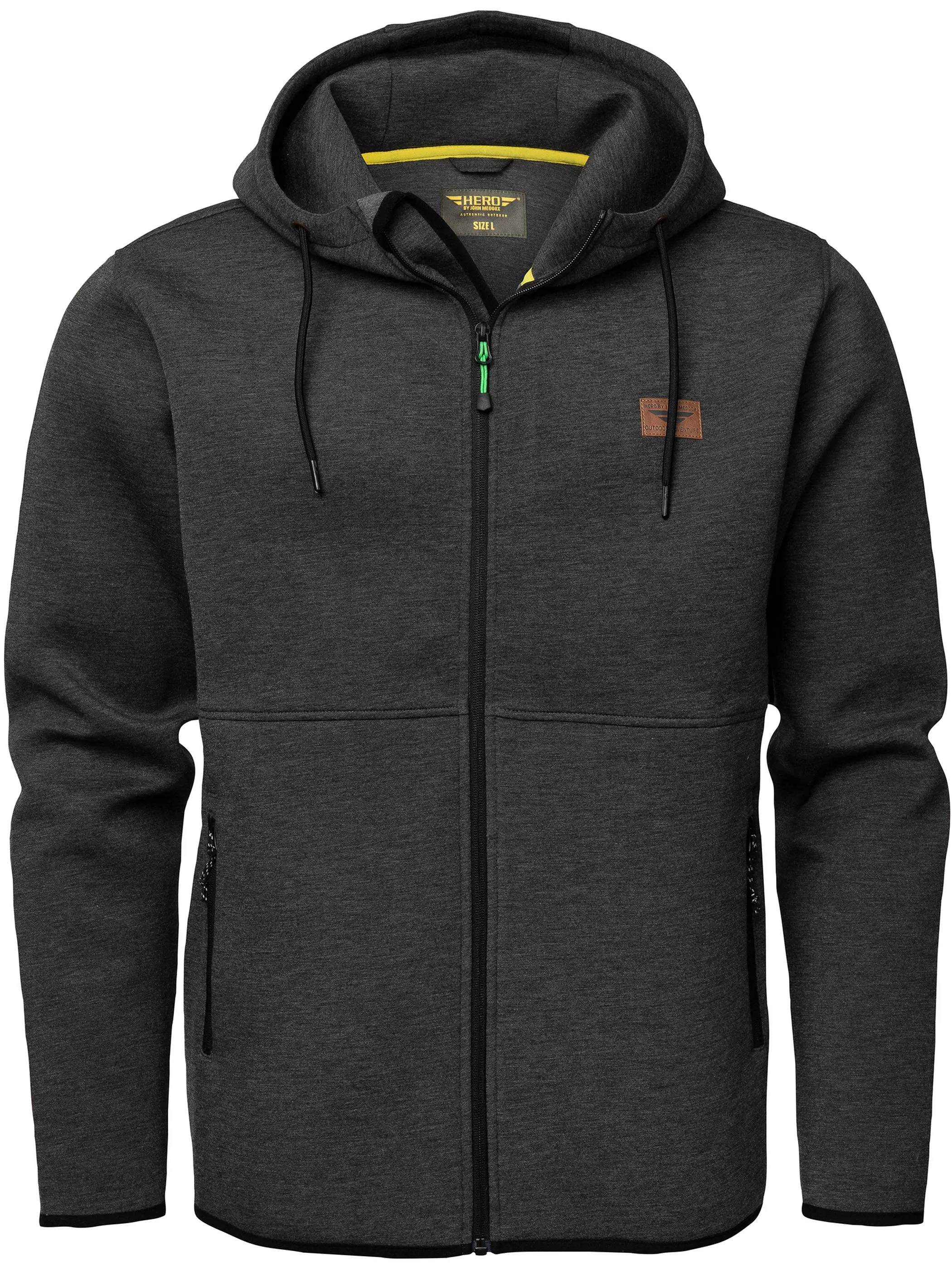 HERO by John Medoox 75200340006285 He. Sweat heavy Grau 920001 6285 1