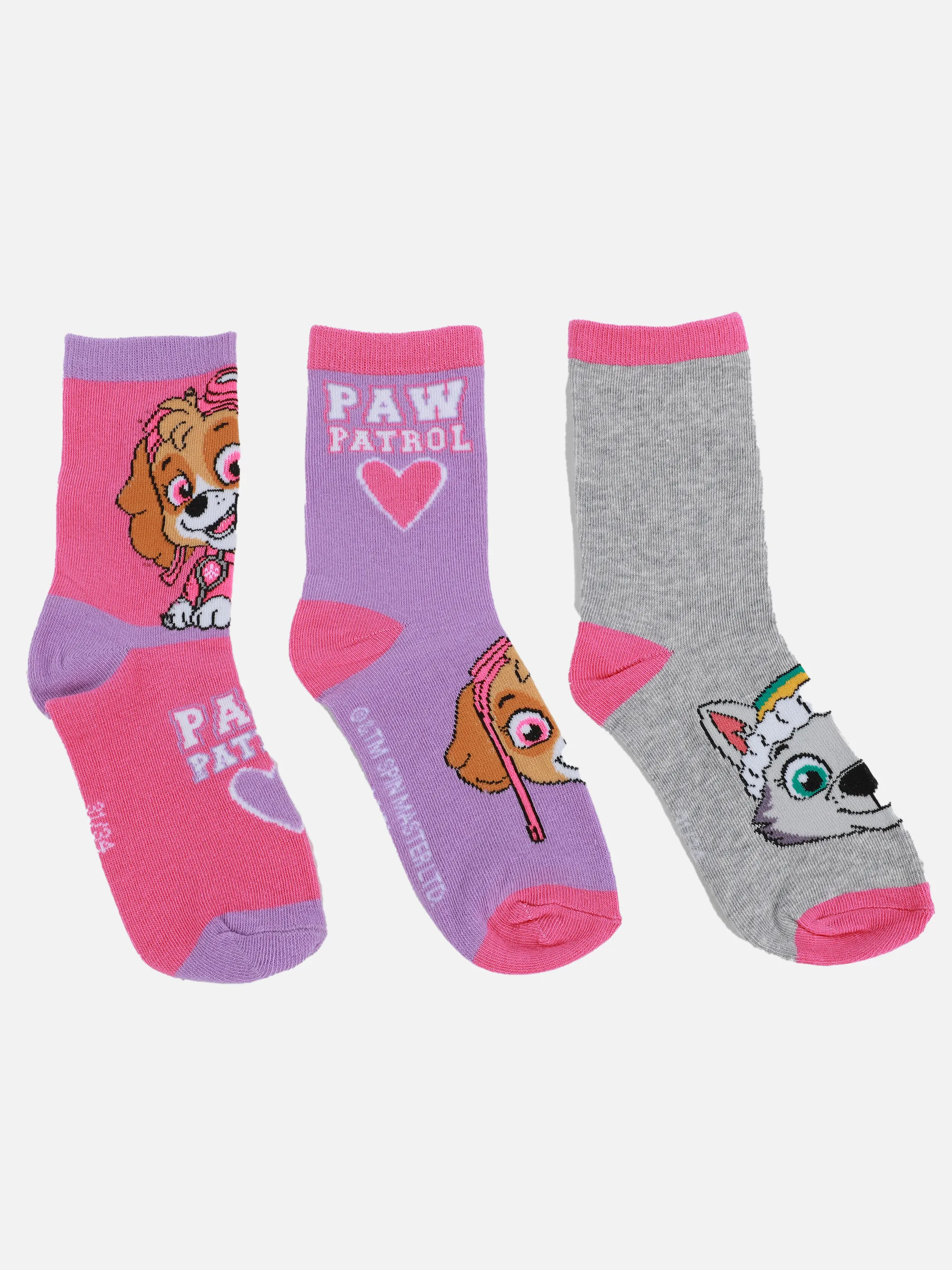 Disney Ki-Lizenz Socken 3er Pack Weiß 838818 3516 1