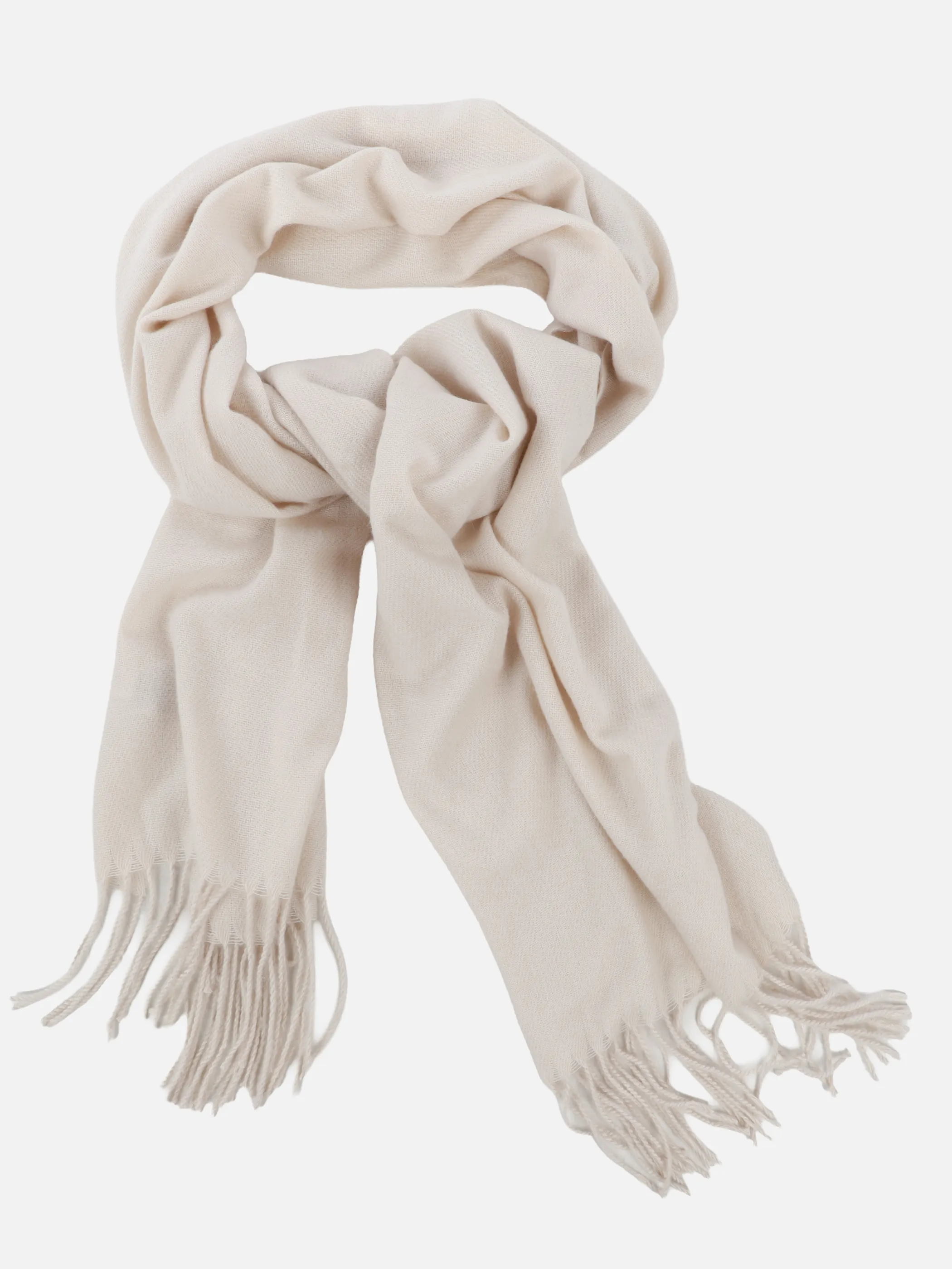Sure Da-Schal m. Fransen Weiß 929411 OFFWHITE 2