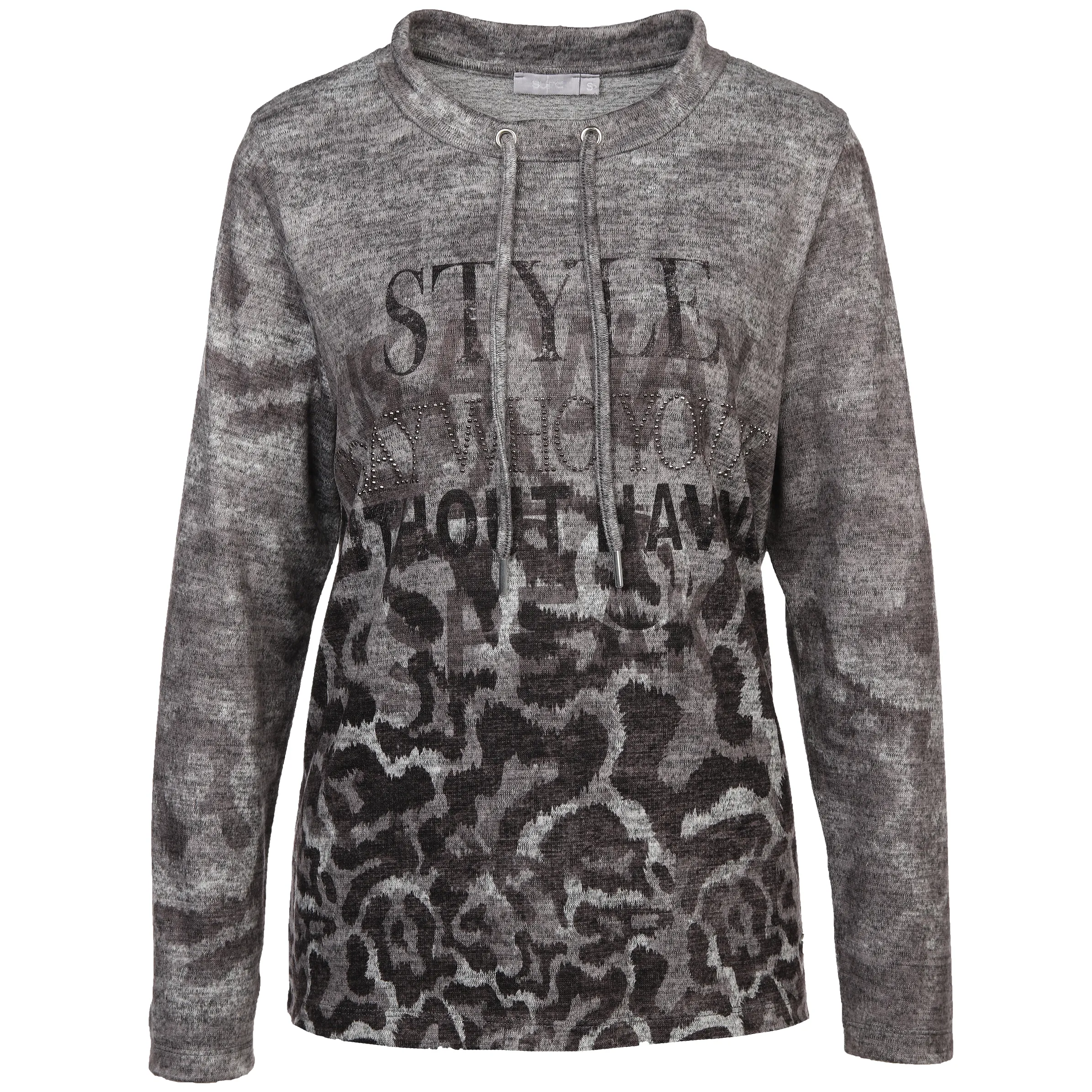 Sure Da-Flauschshirt m. Stehkragen Grau 886937 GRAU GEM. 1 Sure Da-Flauschshirt m. Stehkragen Grau 886937 GRAU GEM. 1