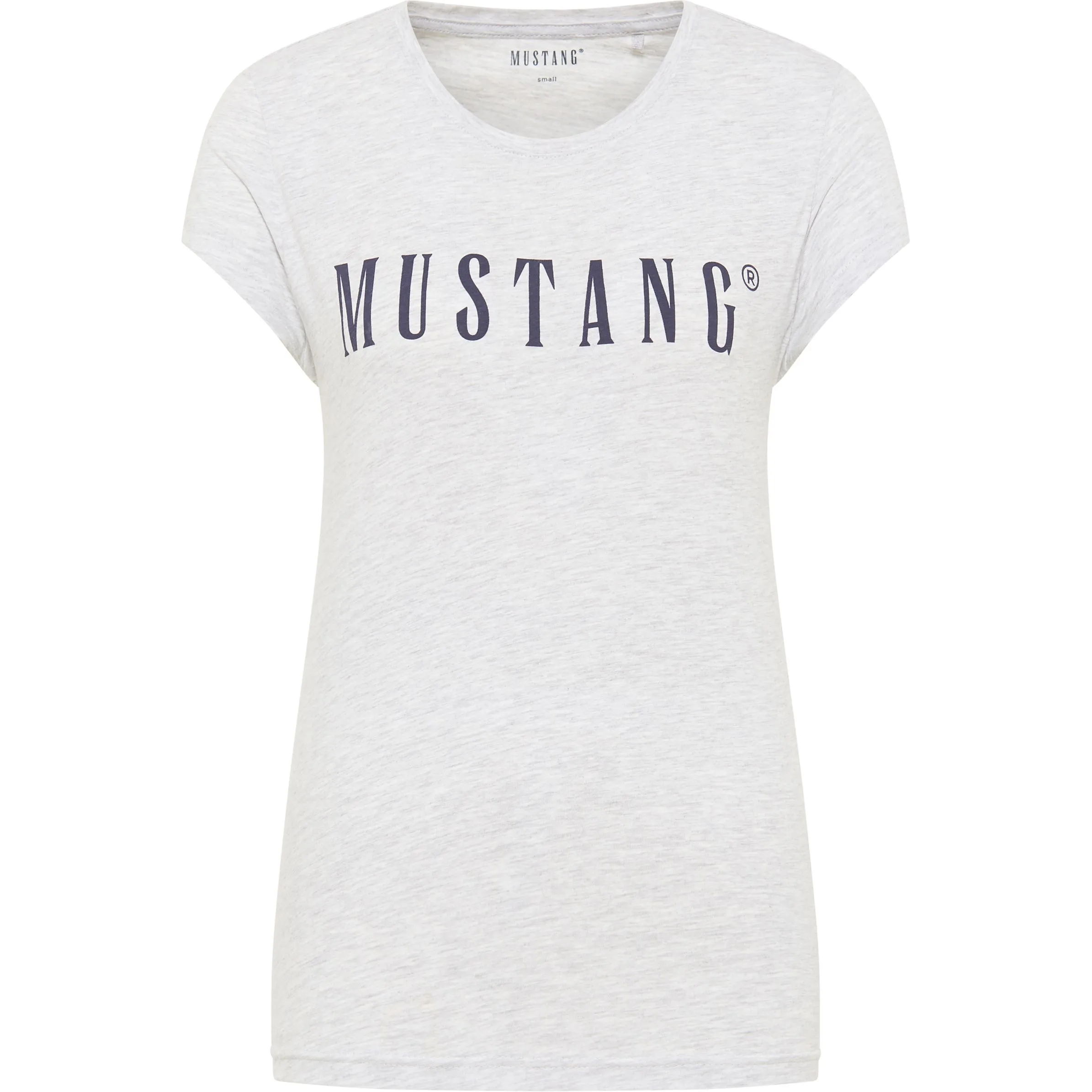 Mustang 1013222 STYLE ALINA C LOGO TEE Grau 874823 4141 1 Mustang 1013222 STYLE ALINA C LOGO TEE Grau 874823 4141 1