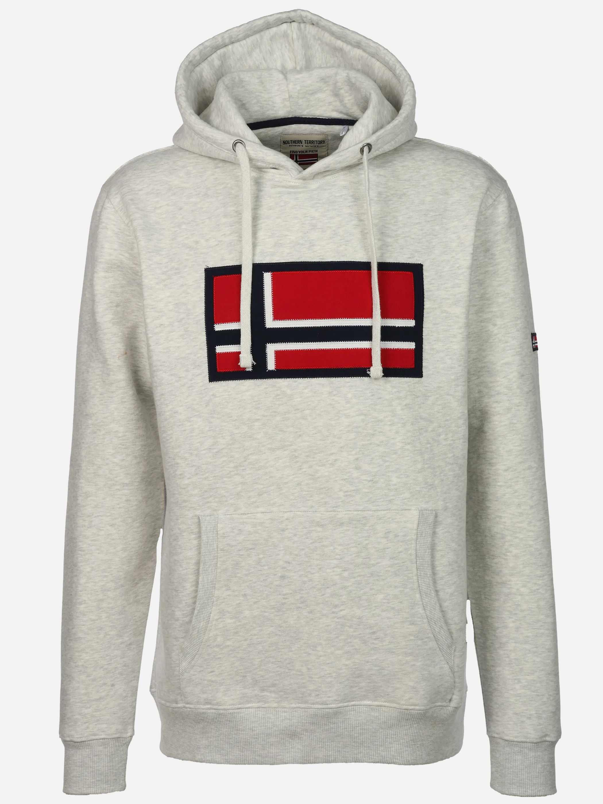 Southern Territory He. Kapuzensweatshirt Logo Weiß 922460 OFFWHITE 1