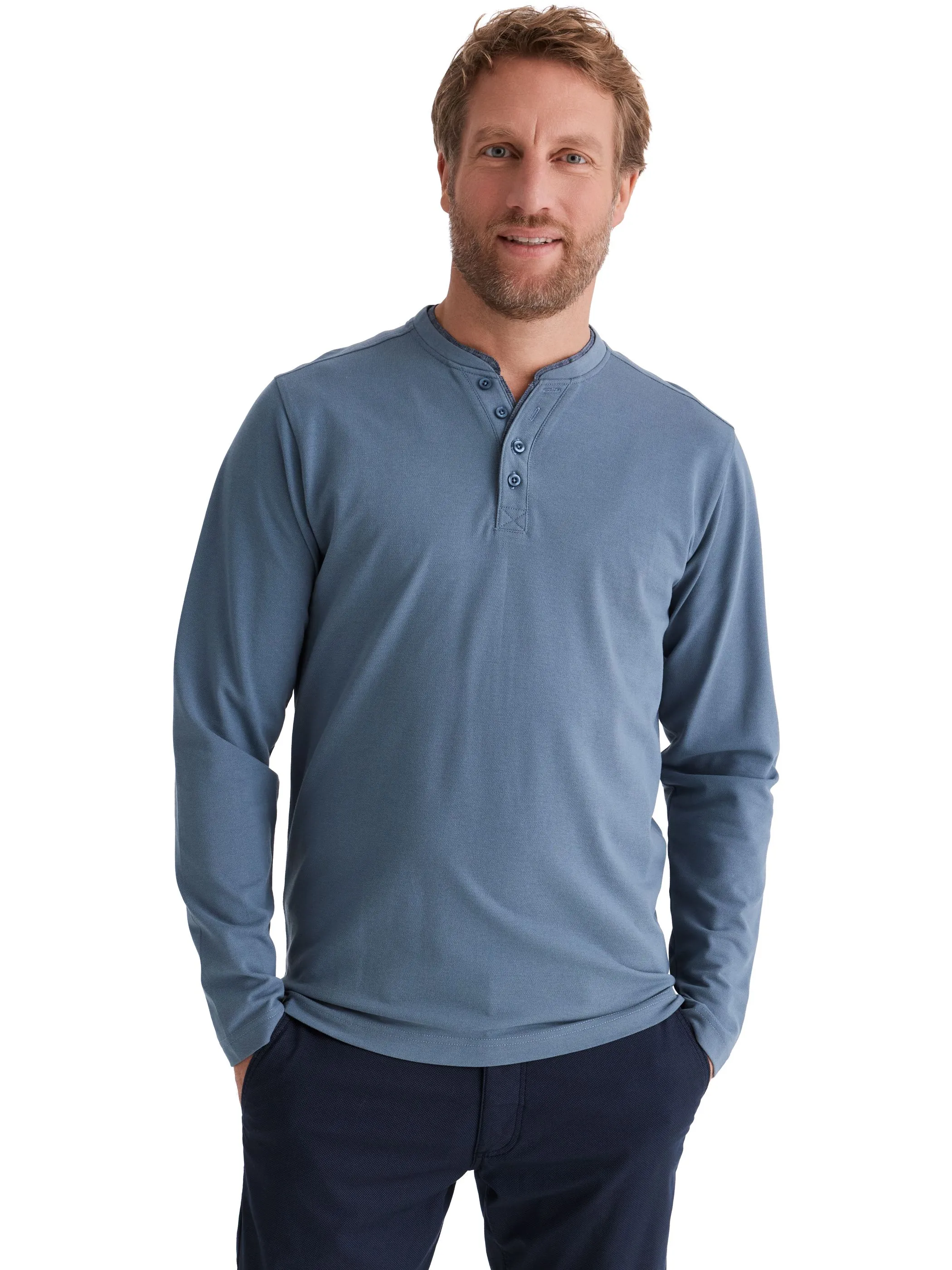 Stooker HAKA 74330070004710 He. T-Shirts / Blau 928338 4710 1