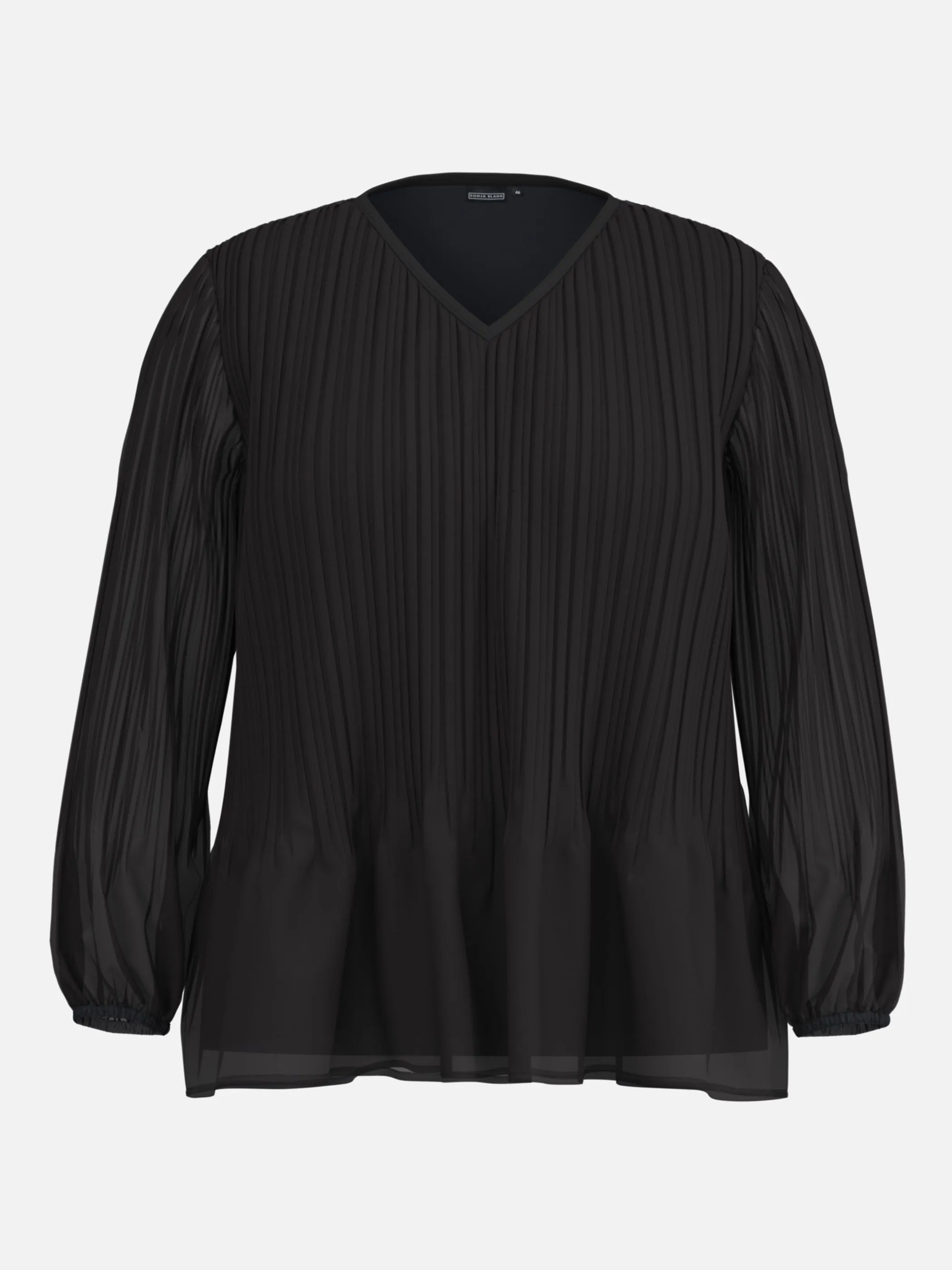 Sonja Blank Da-gr.Gr. Bluse Schwarz 930010 BLACK 1