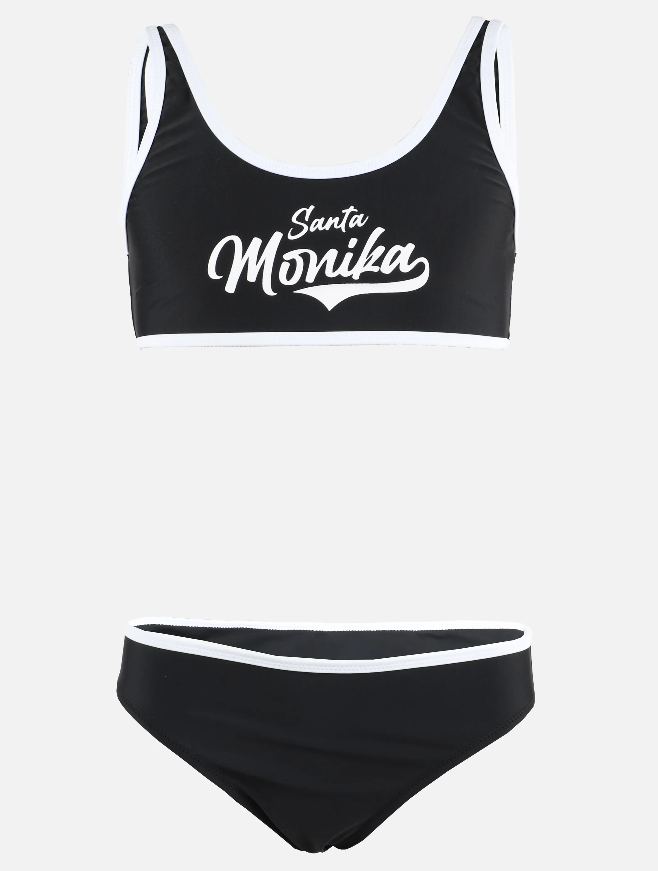 Grinario Sports TG-Bikini 3er Set, m. Hose u. Shorts Schwarz 923164 BLACK 2