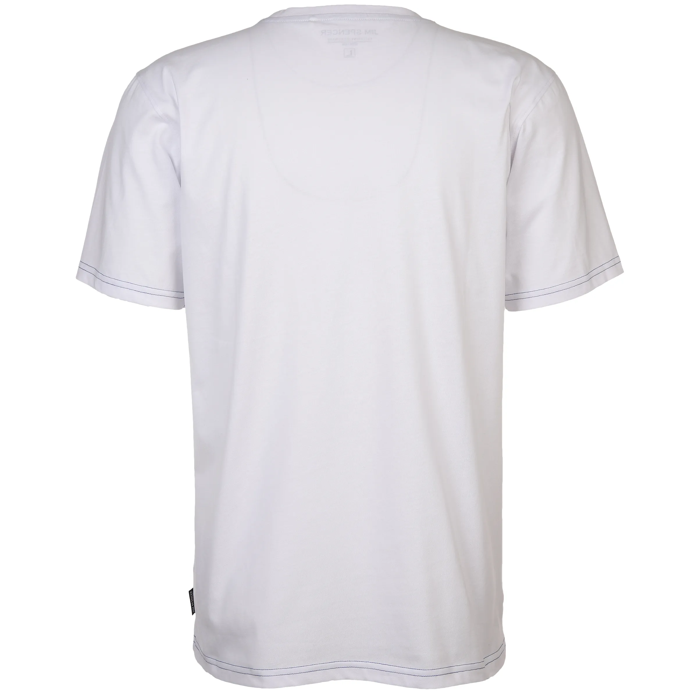 Jim Spencer He. T-Shirt 1/2 Arm Druck Weiß 876083 WEI 2 Jim Spencer He. T-Shirt 1/2 Arm Druck Weiß 876083 WEI 2