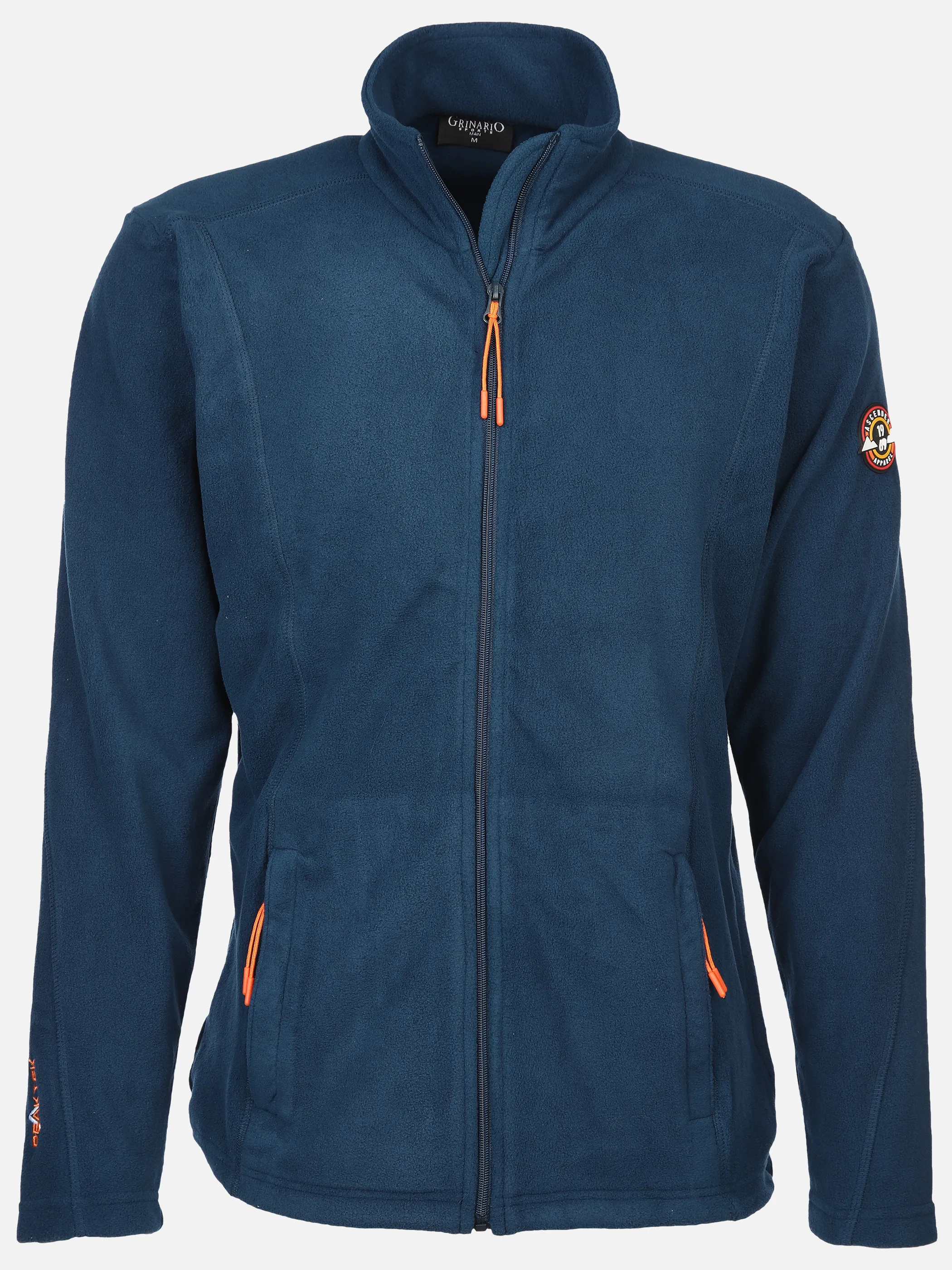 Grinario Sports Grinario Sports He- Fleece Jac Blau 896640 19-4128 1