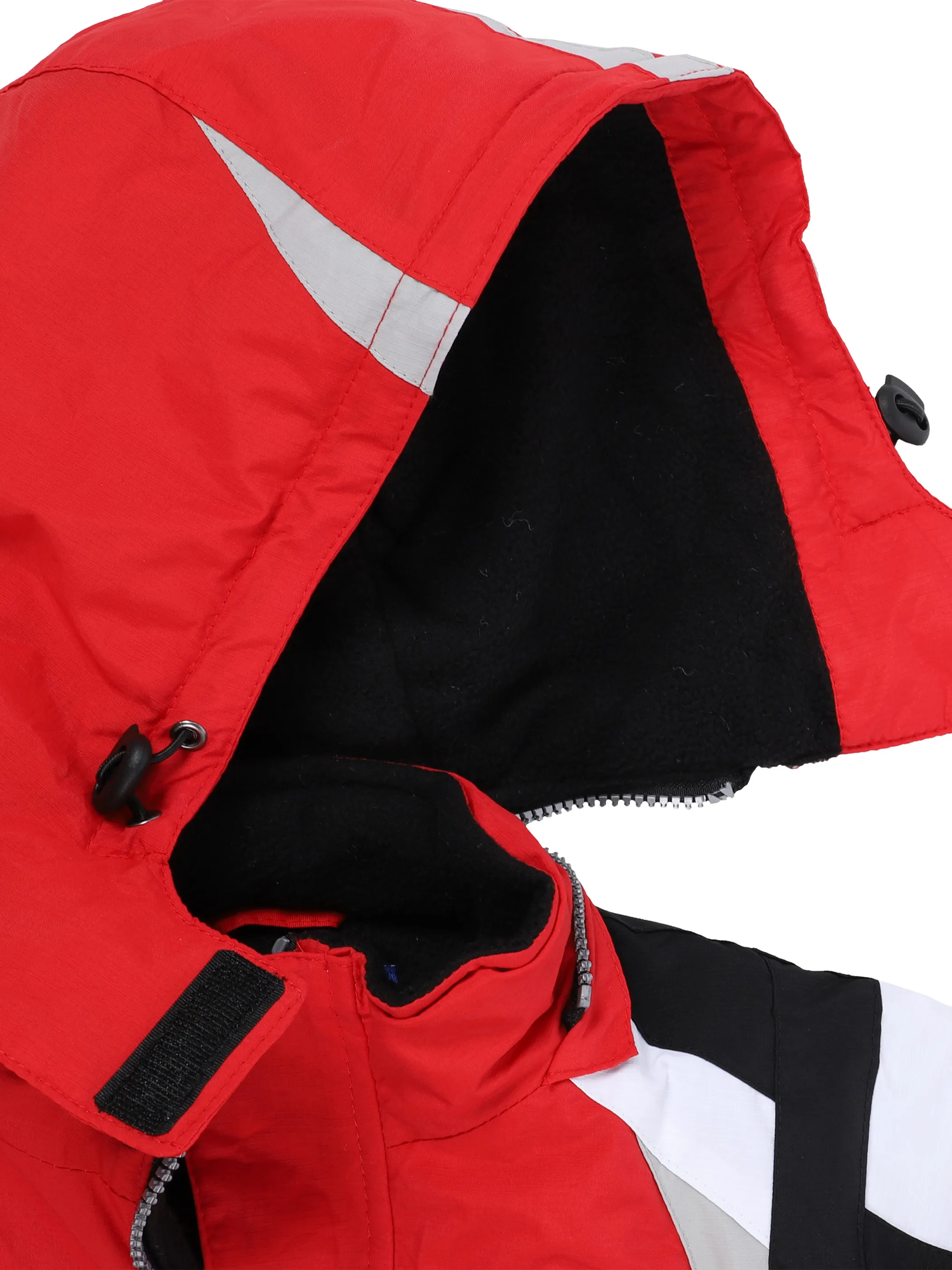 Peng Ming Ki-Skianzug mit Kapuze Rot 863323 ROT/SCHWAR 3 Peng Ming Ki-Skianzug mit Kapuze Rot 863323 ROT/SCHWAR 3